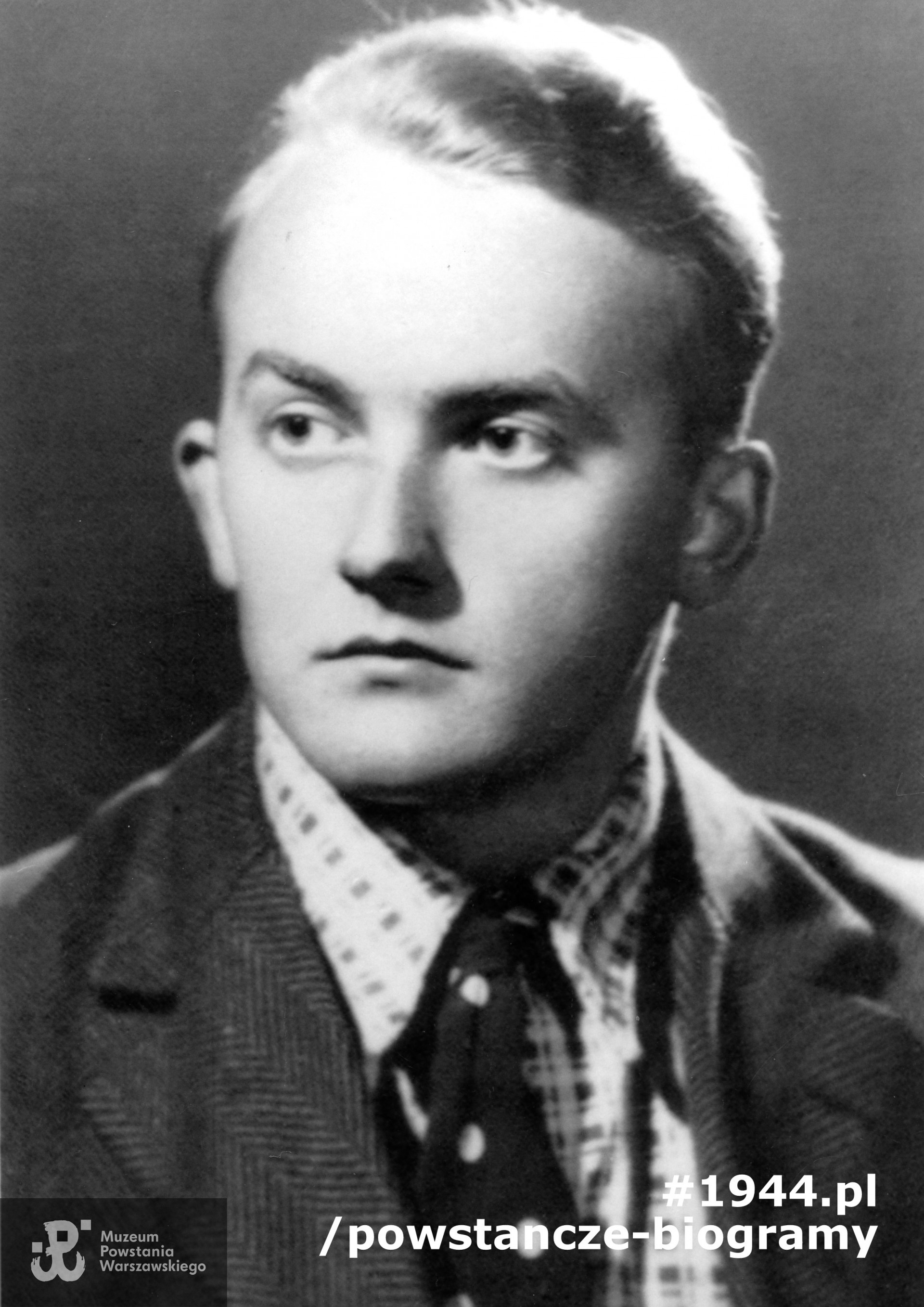 Jan Kurdwanowski "Krok" (1924-2018). Fot. ze zbiorów Muzeum Powstania Warszawskiego - zbiór  WIEPW