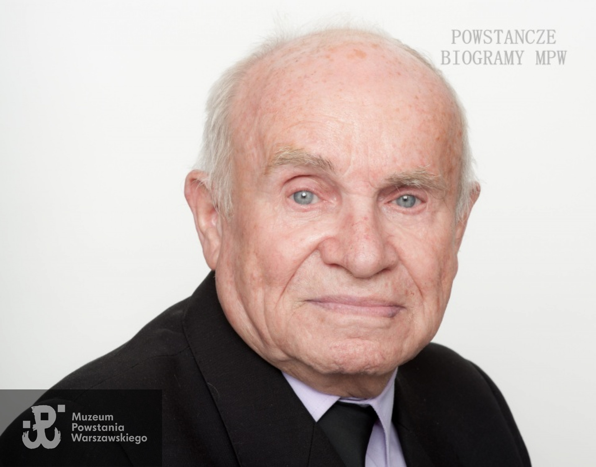 Major Stanisław Tański "Nałęcz". Zdjęcie z serii portretów Powstańców Warszawskich w ramach projektu "1944/70/2014" realizowanego przez grupę WWPHOTO dla uczczenia 70. rocznicy wybuchu Powstania Warszawskiego. Muzeum Powstania Warszawskiego, 22.07-04.08 2013.