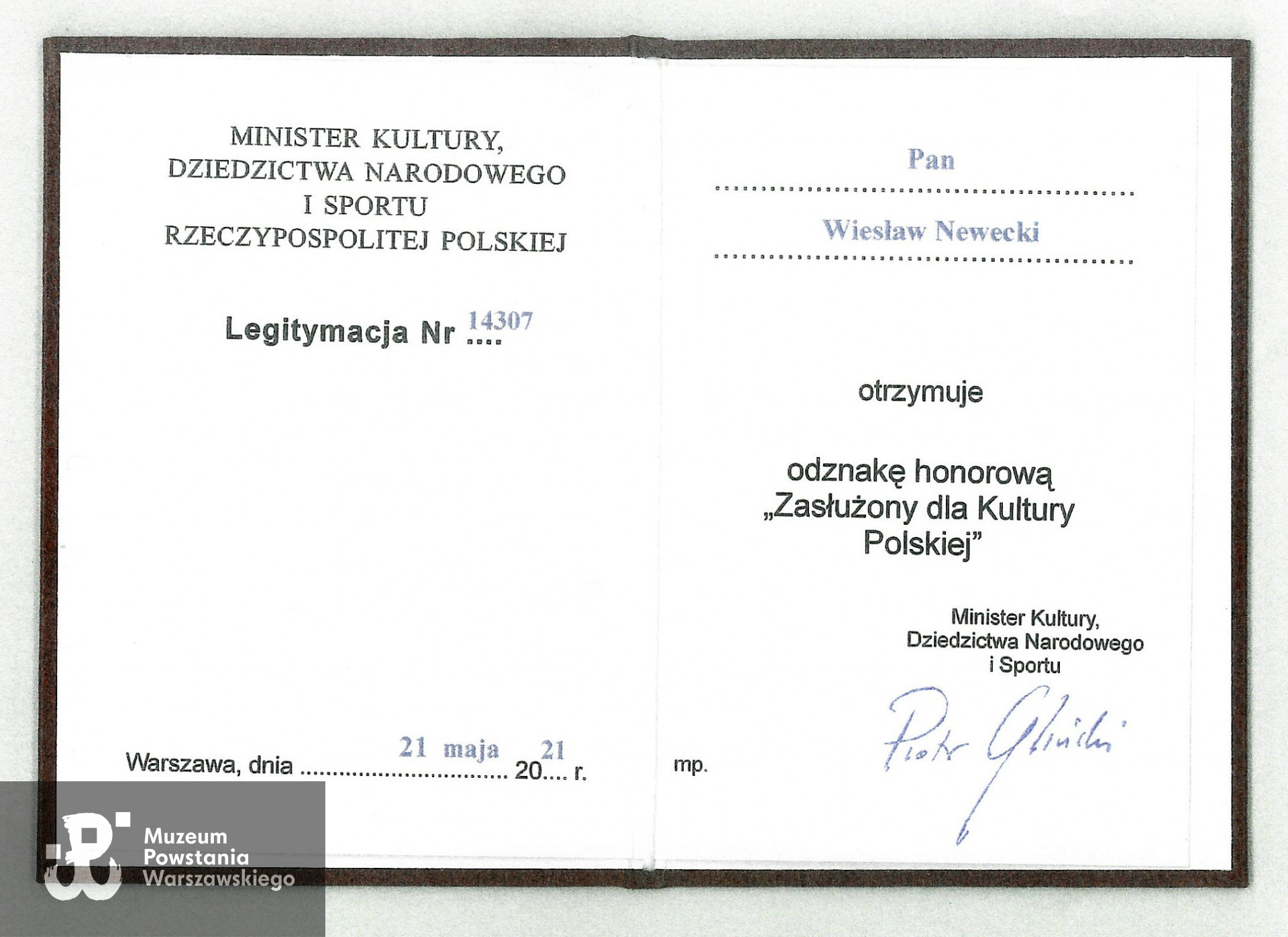 Z archiwum Wiesława Neweckiego „Kogut”