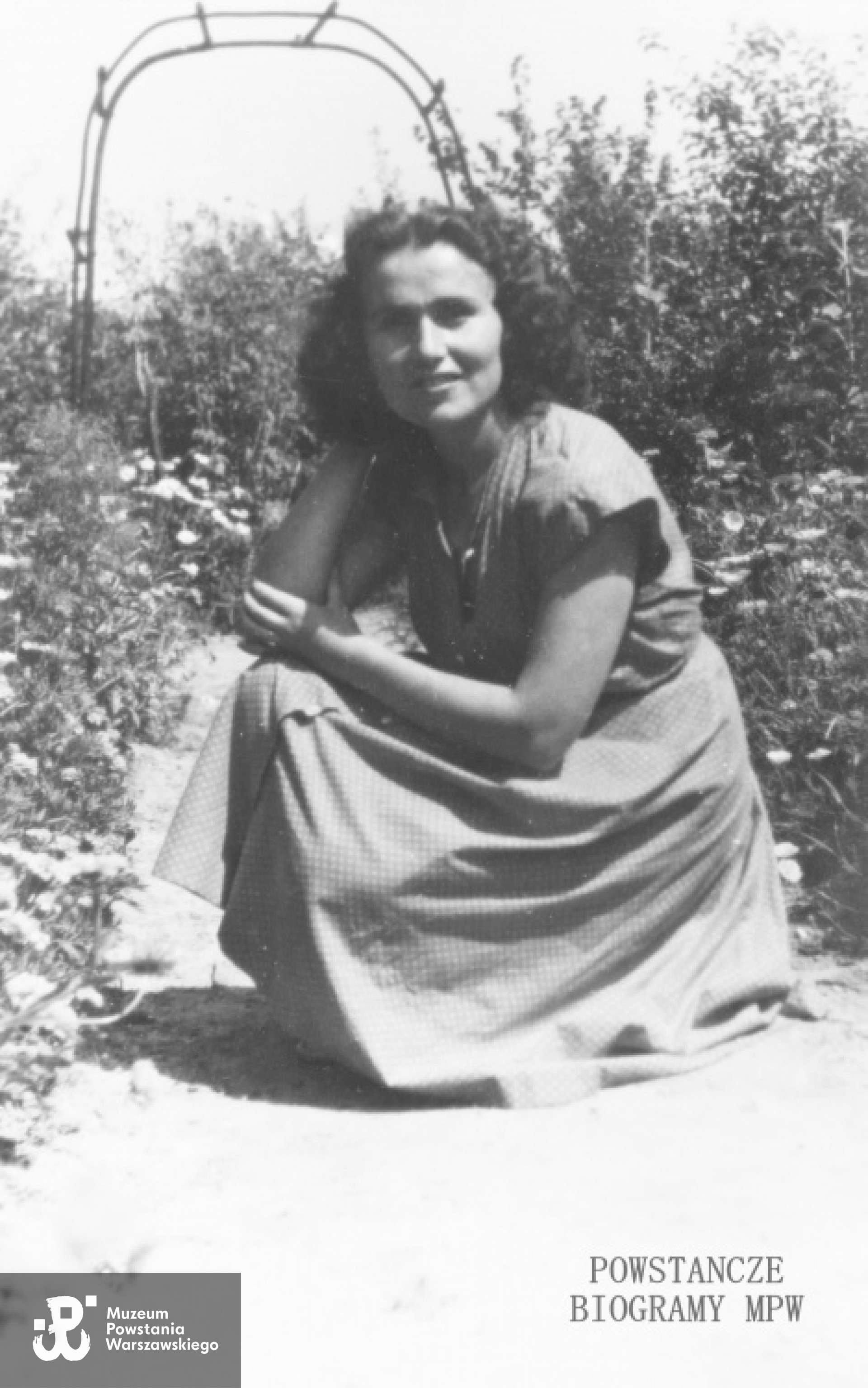 Zofia Arcimowicz-Lisowska ps. "Zula" - na zdjęciu  roku 1954. Fot. archiwum rodzinne, udostępnił Michał Komuda, MPW