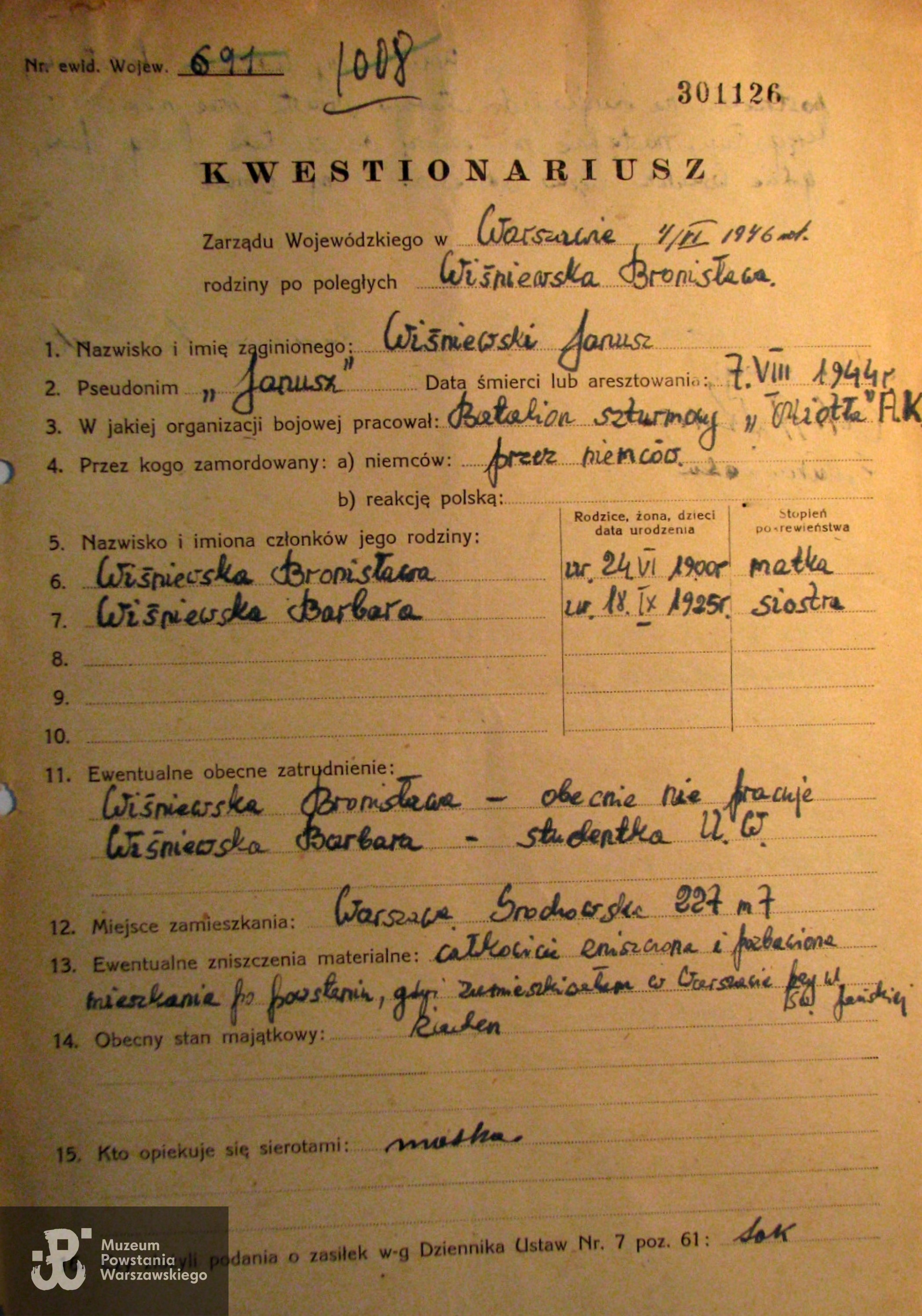 Kwestionariusz ZBoWiD