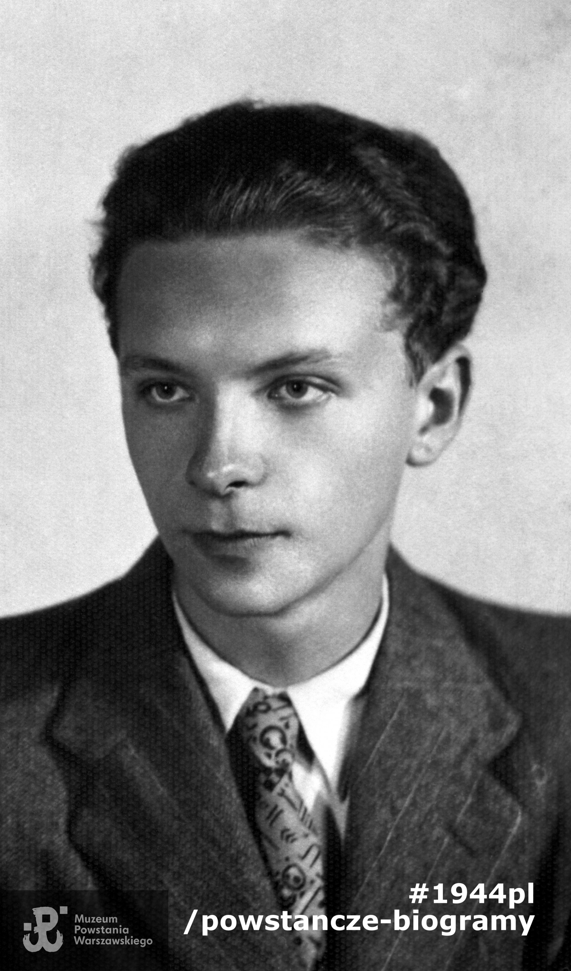 Kpr. Jerzy Lange „Barski” (1923-2020). Fot. ze zbiorów Muzeum Powstania Warszawskiego - batalion „Zośka"