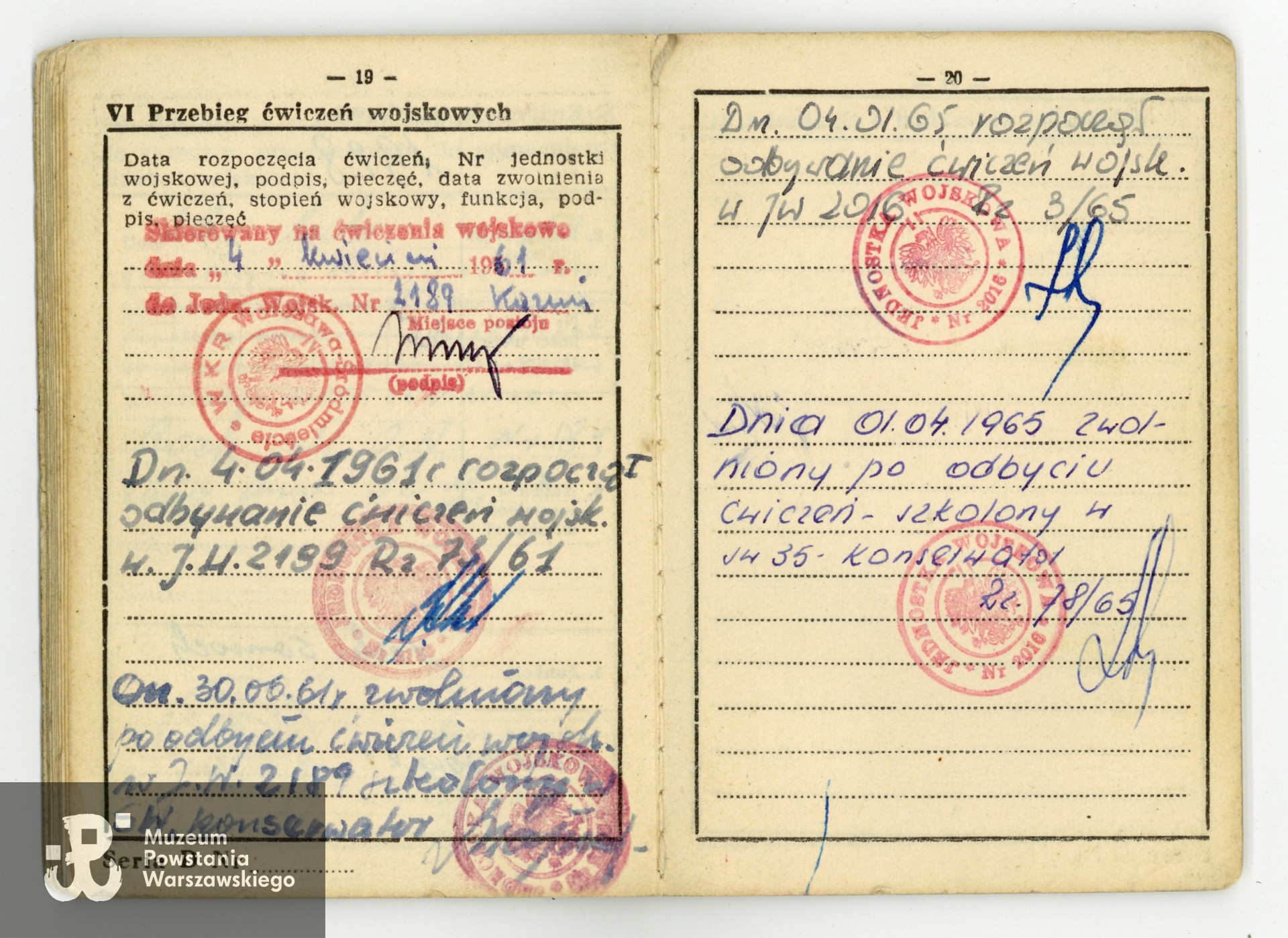 Dokument udostępniony przez p. Jacka Kuleczkę, zbiory prywatne