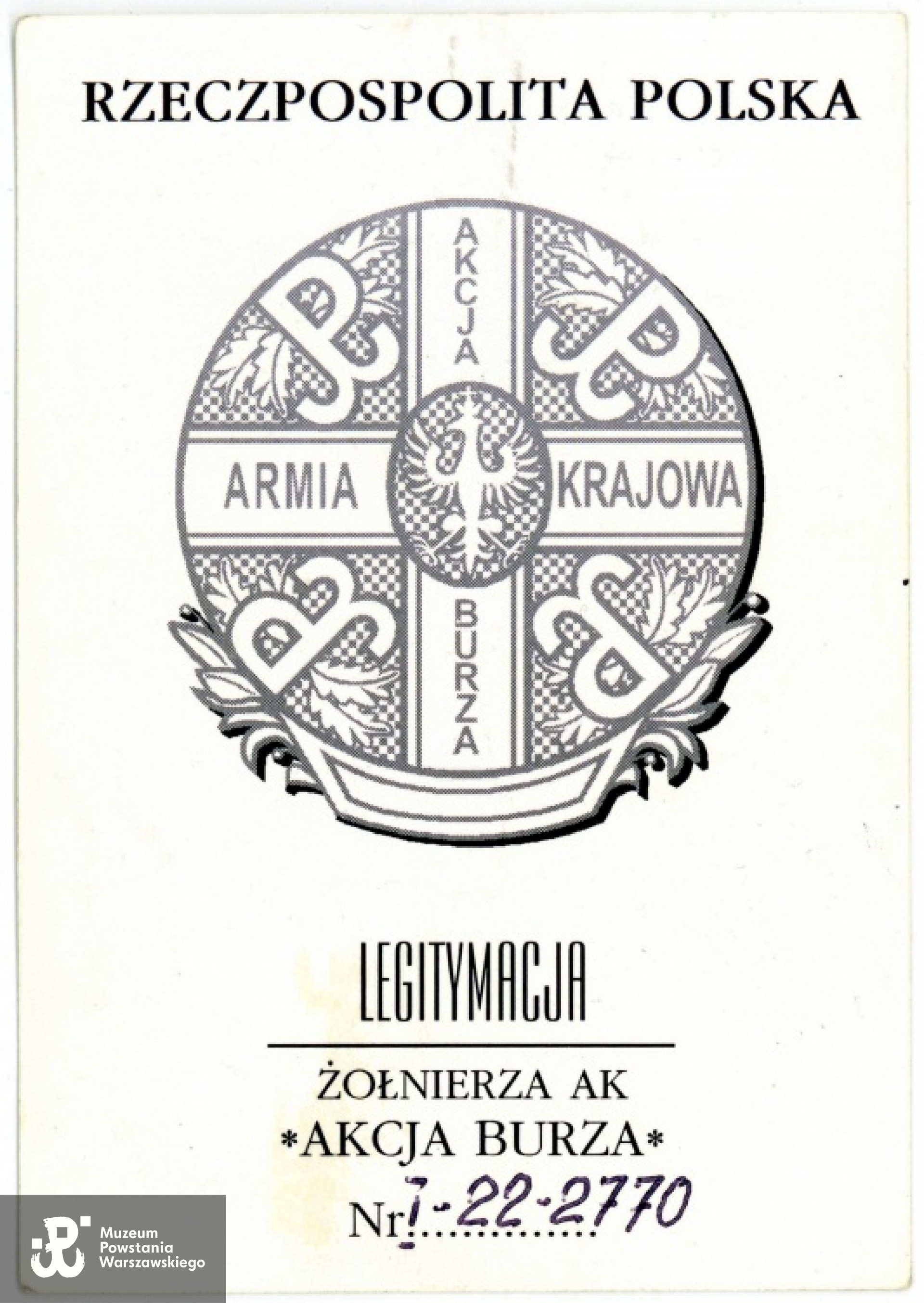 Ze zbiorów Muzeum Powstania Warszawskiego, sygn. P/8584