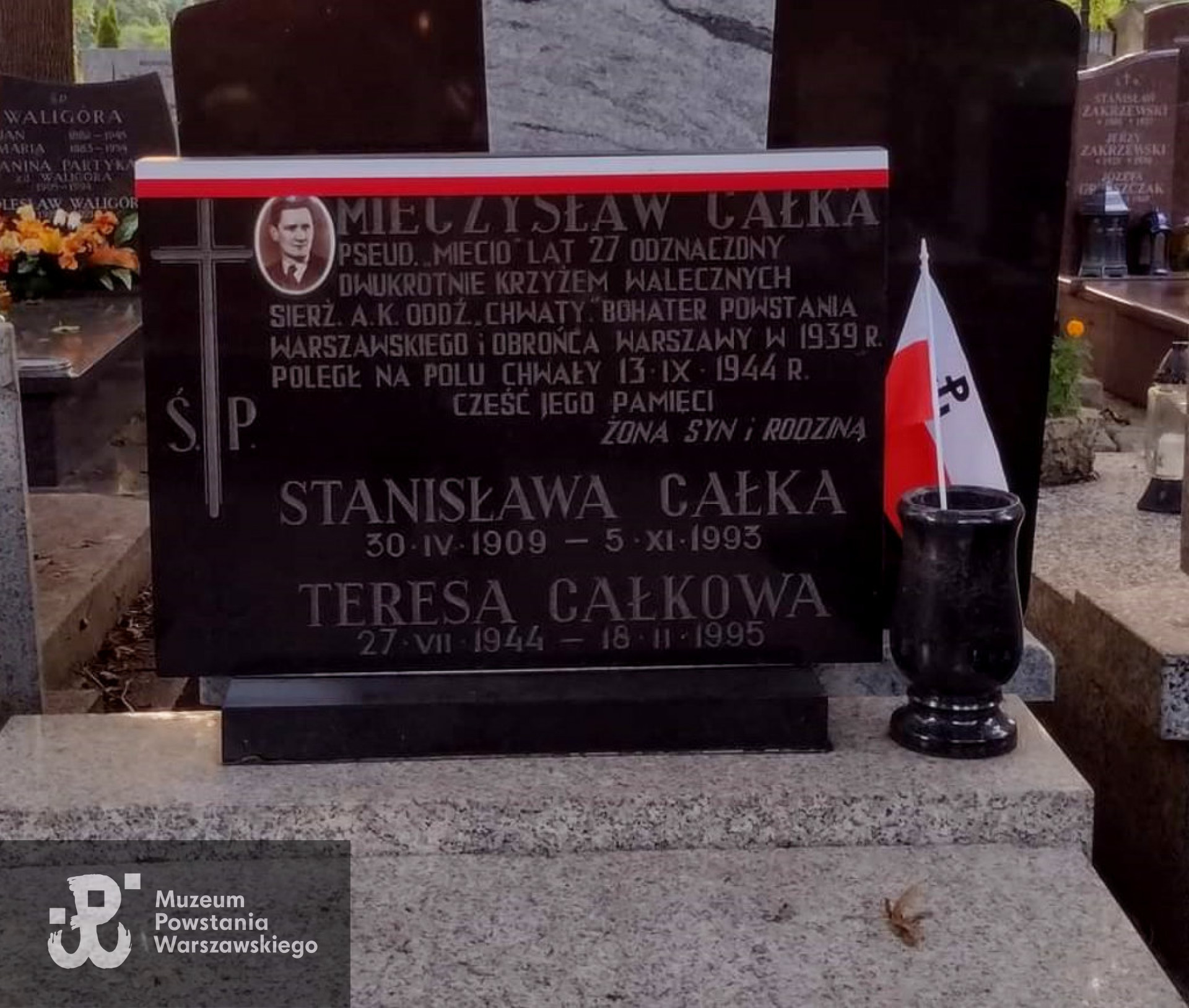 Cmentarz Bródnowski w Warszawie,  kwatera 43 B - 1. Fot. udostępnił Krzysztof Oleksiak, MPW