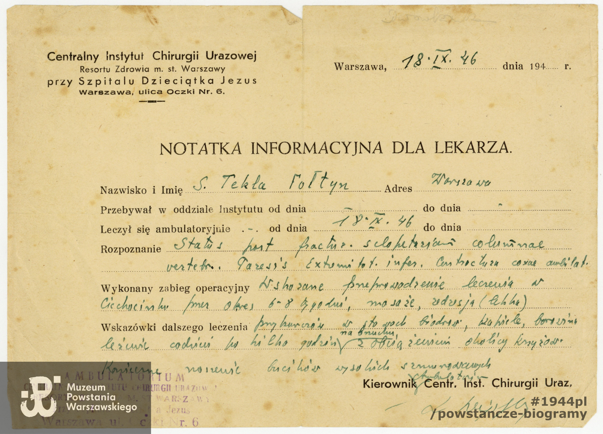 Ze zbiorów Muzeum Powstania Warszawskiego, sygn.  P/9273/19