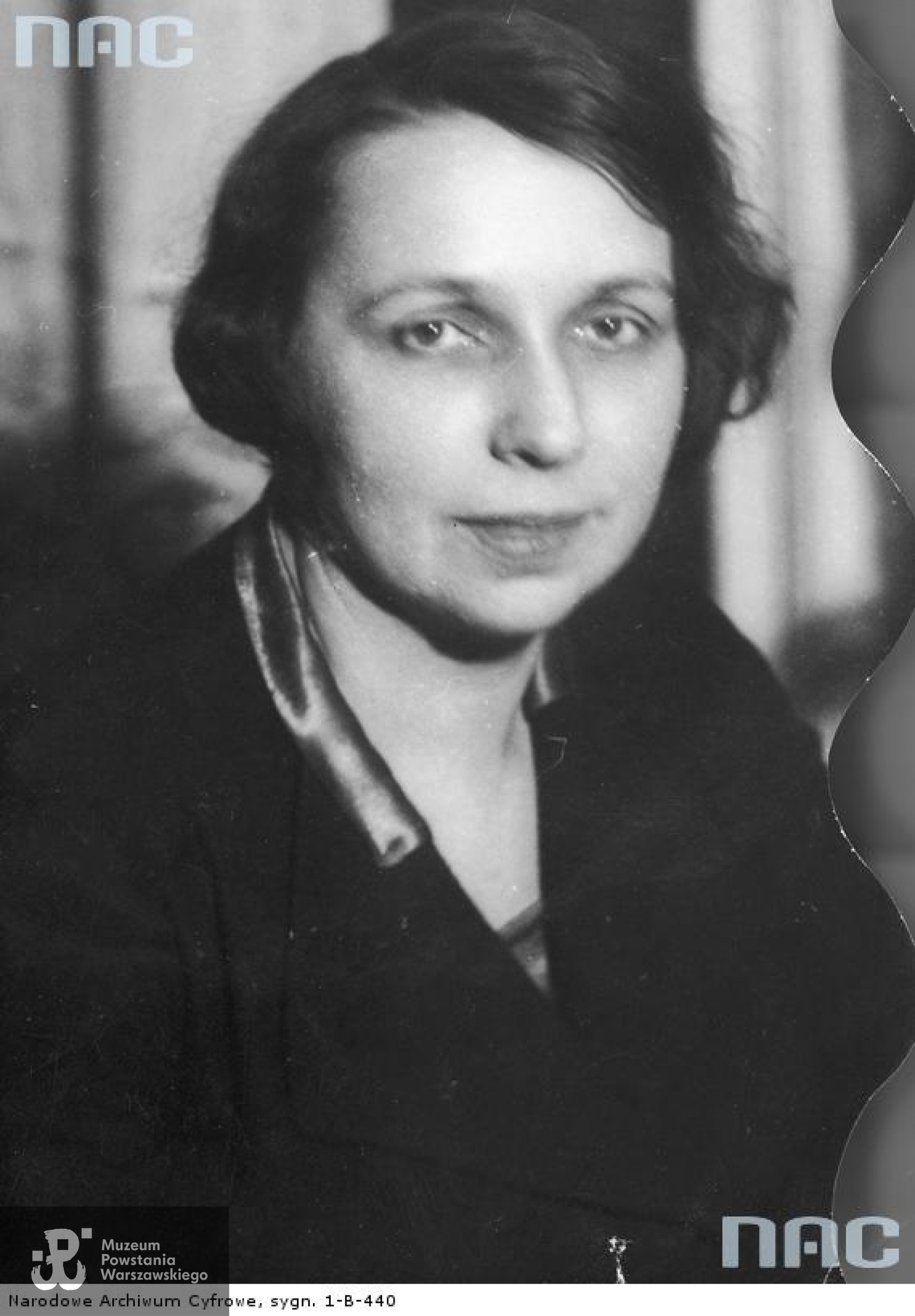 Matka Aliny, Helena Wiewiórska (1888-1967)  adwokat. Fot. ze zbiorów Narodowego Archiwum Cyfrowego