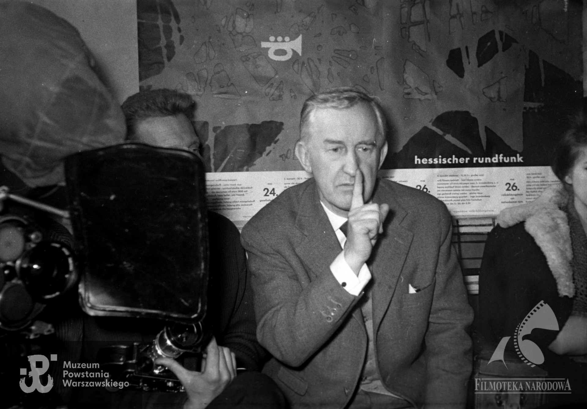 Fotografia ze zbiorów Filmoteki Narodowej - Instytut  Audiowizualny, Studio Filmowe ”Kadr”, 1962 r.  <strong><i> fototeka.fn.org.pl</i></strong>.