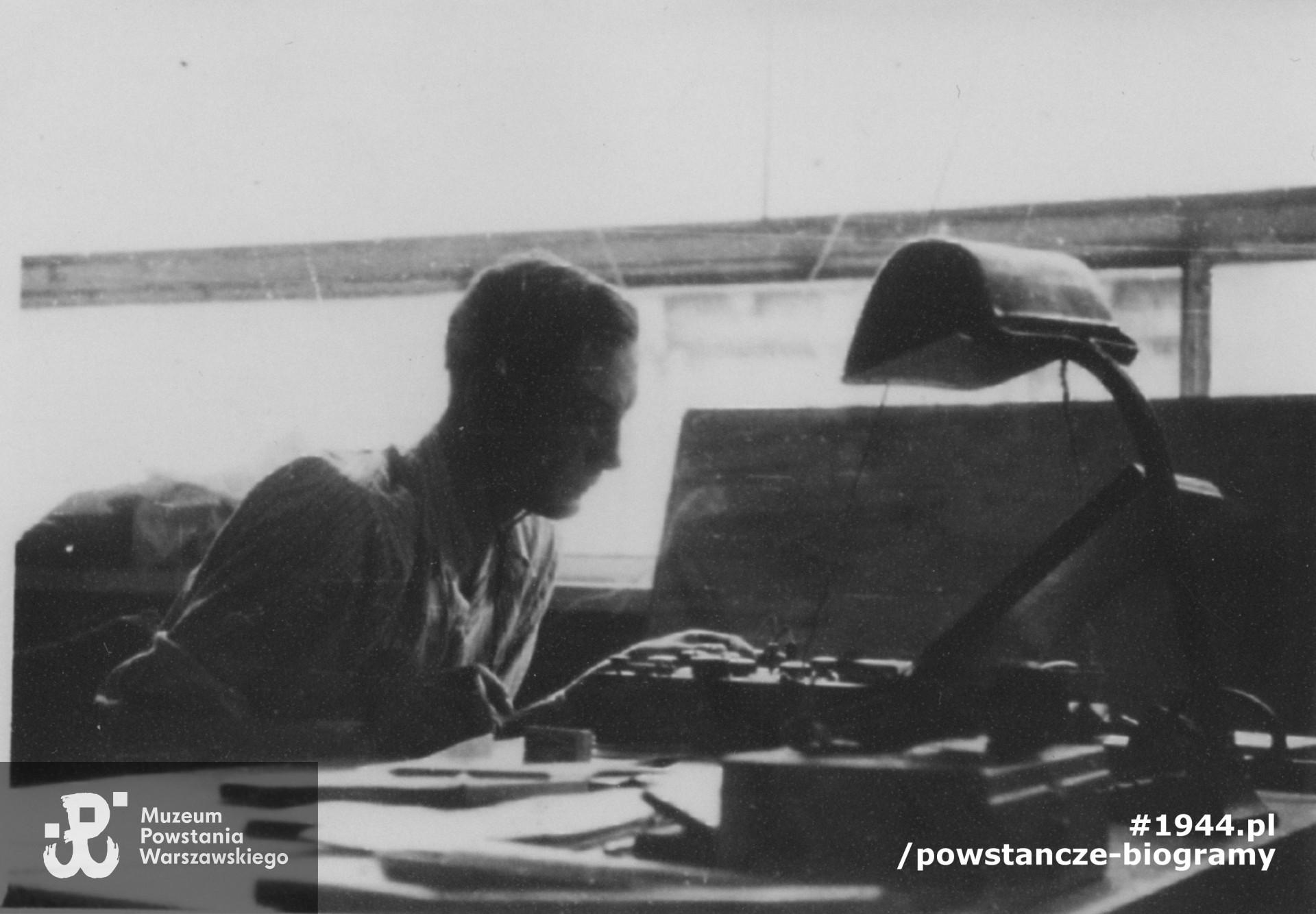 Otton Wiszniewski - Powstanie Warszawskie, 1944 r. Fot. z archiwum rodzinnego p. Joanny Brejnak, córki Ottona Wiszniewskiego