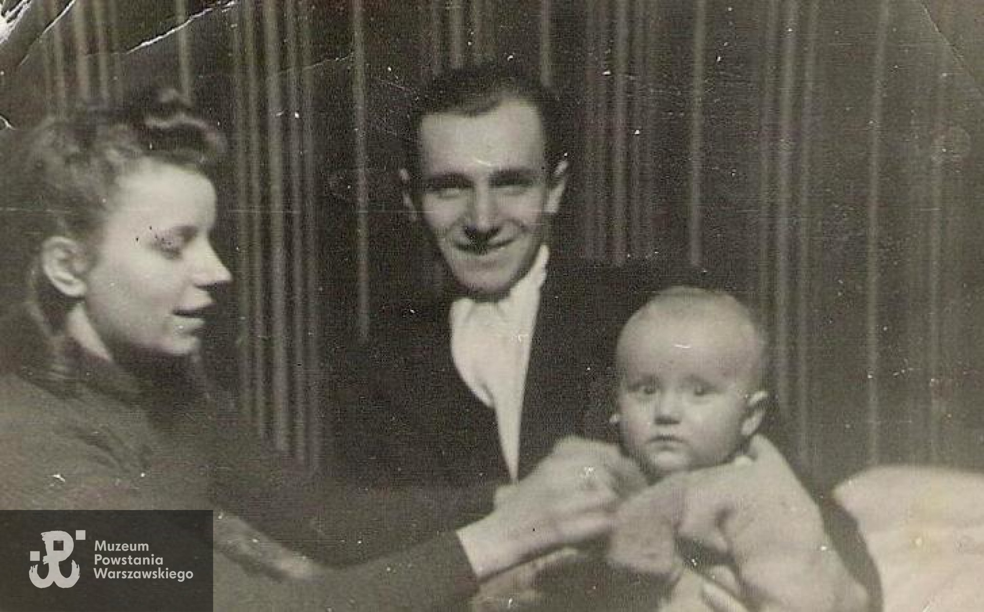 Mieczysław Mirecki z żoną Janiną i synem Maciejem. Fot. archiwum rodzinne.