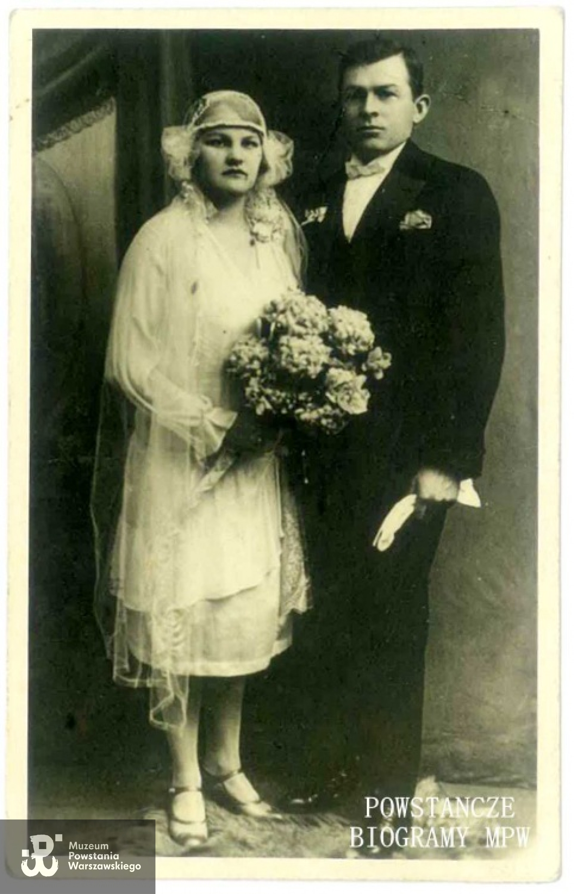 Stanisław Mijas (1898-1966) na zdjęciu z żoną Teodozją. Fot. z archiwum rodzinnego Roberta Mijasa.