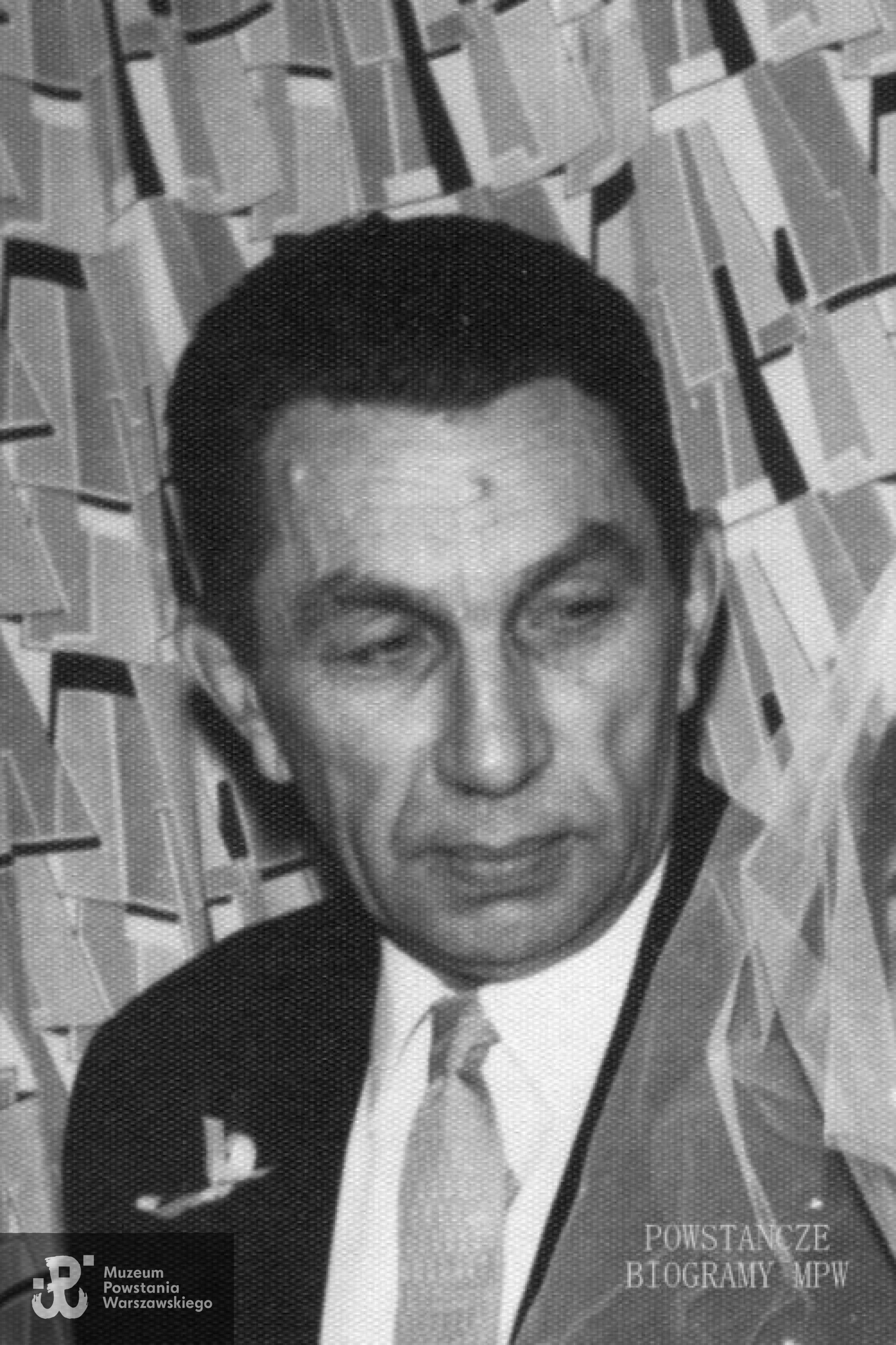 Stanisław Bayer "Leliwa". Zdjęcie powojenne. Fot. z archiwum rodzinnego p. Jacka Florka