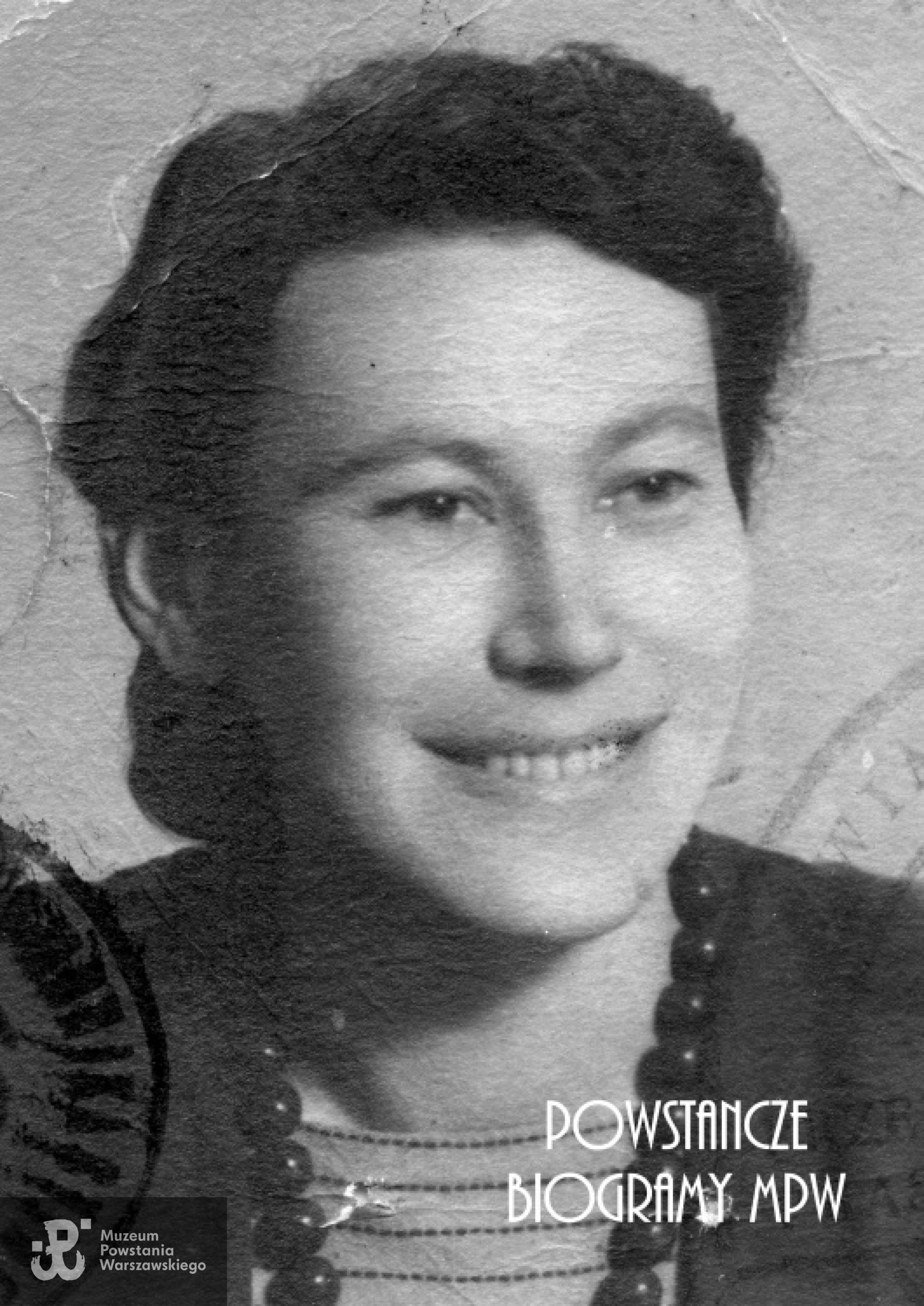 Wanda Jadwiga Leopold z d. Iwanowska ps. "Joanna" (1920-1977). Fot. AR MPW