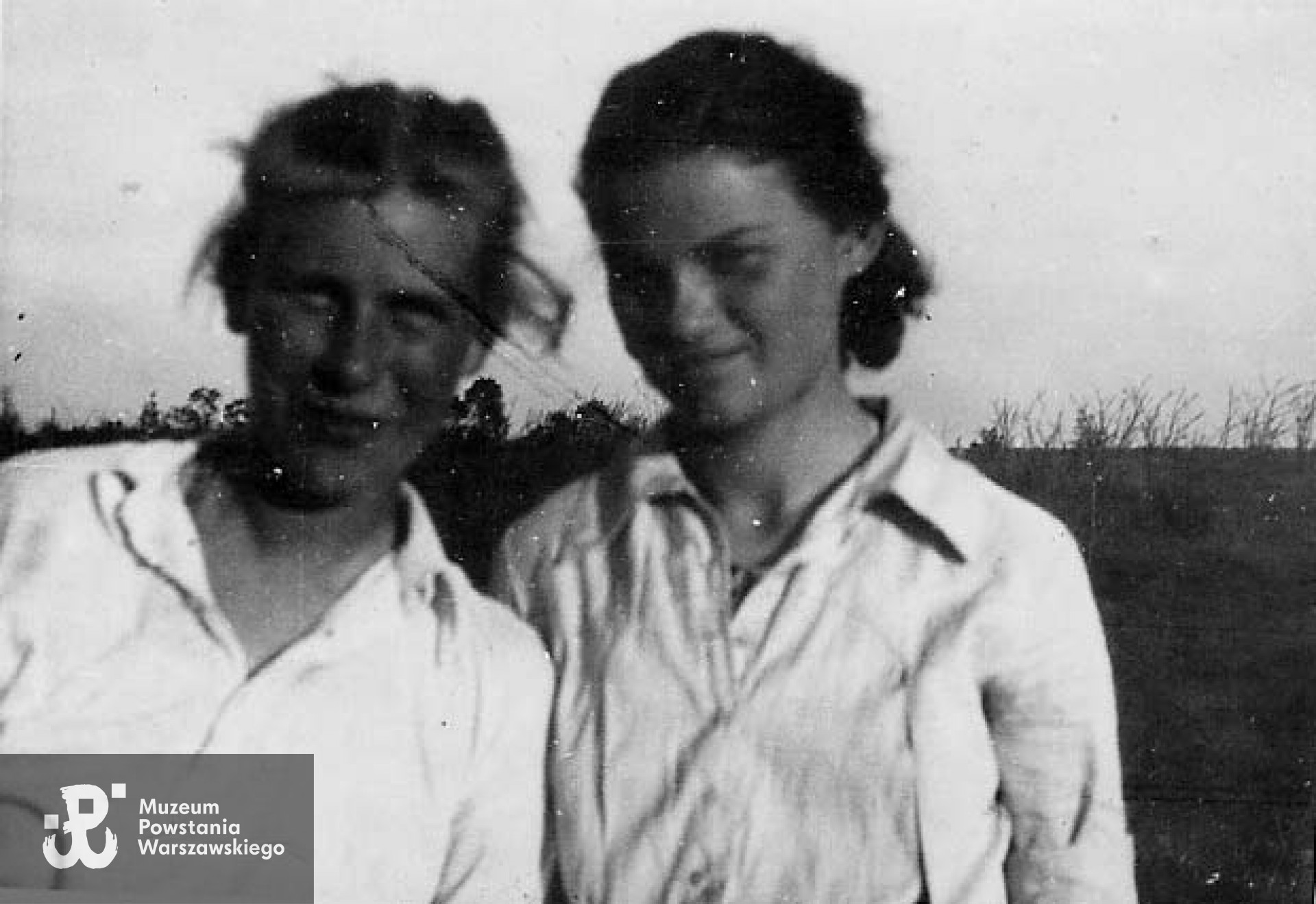 Teresa i Ewa Prachtel-Morawińska - rok 1944