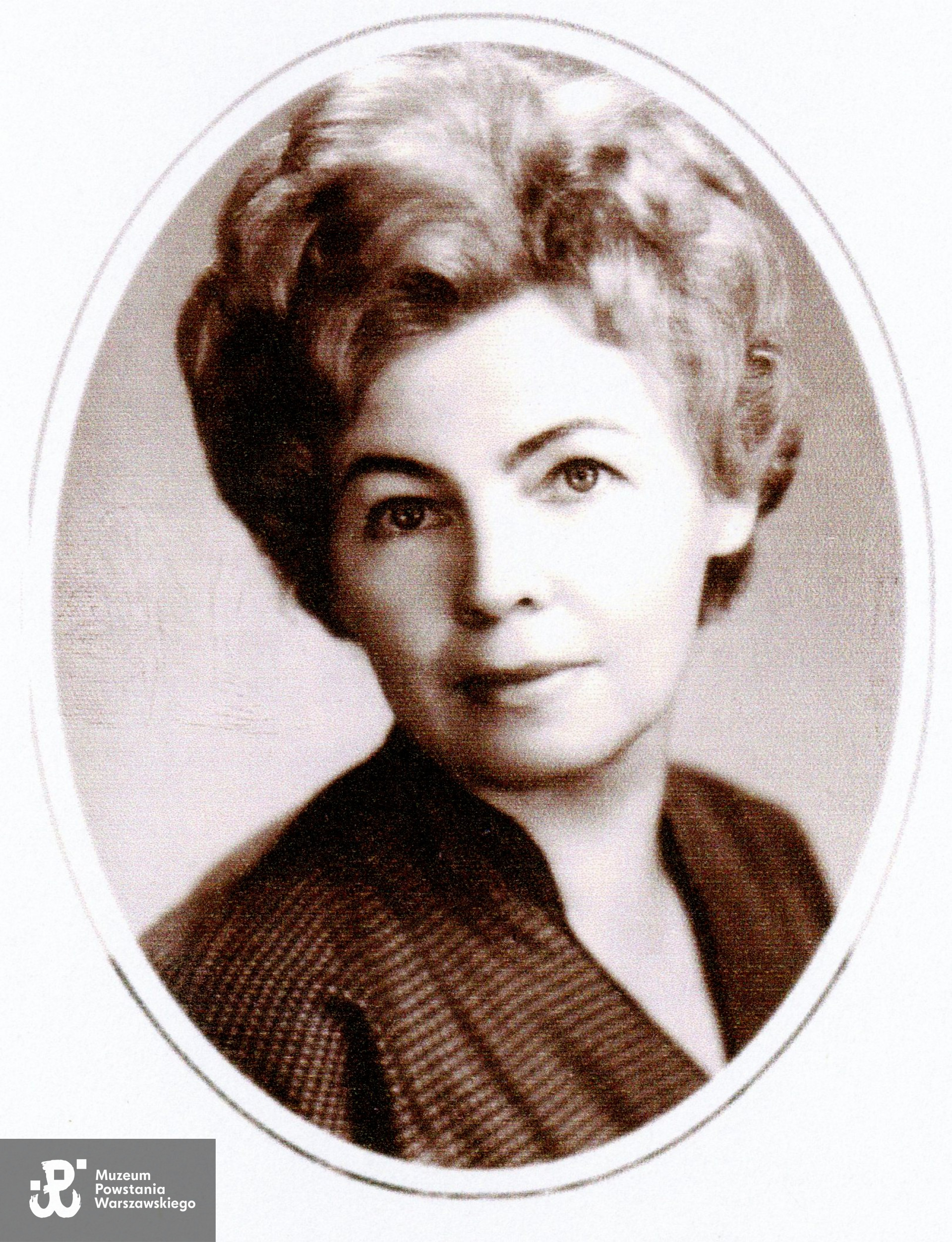 Halina Bieżan - Glonek w latach 80-tych XX w. Fotografia zamieszczona we wspomnieniach   "Urodziłam się na Cytadeli"  (MPW-zbiory P/7761/13)