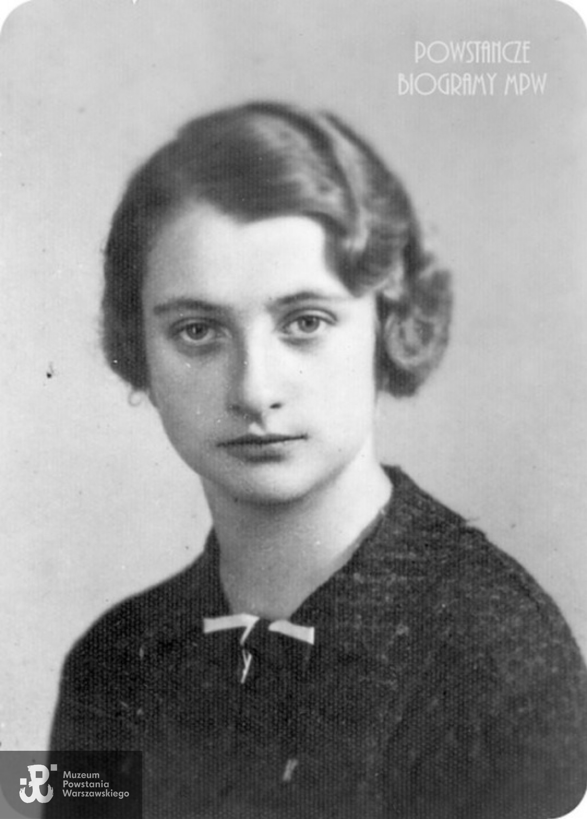 Anna Habrowska "Maria" (1912-1944). Fot. archiwum rodzinne.