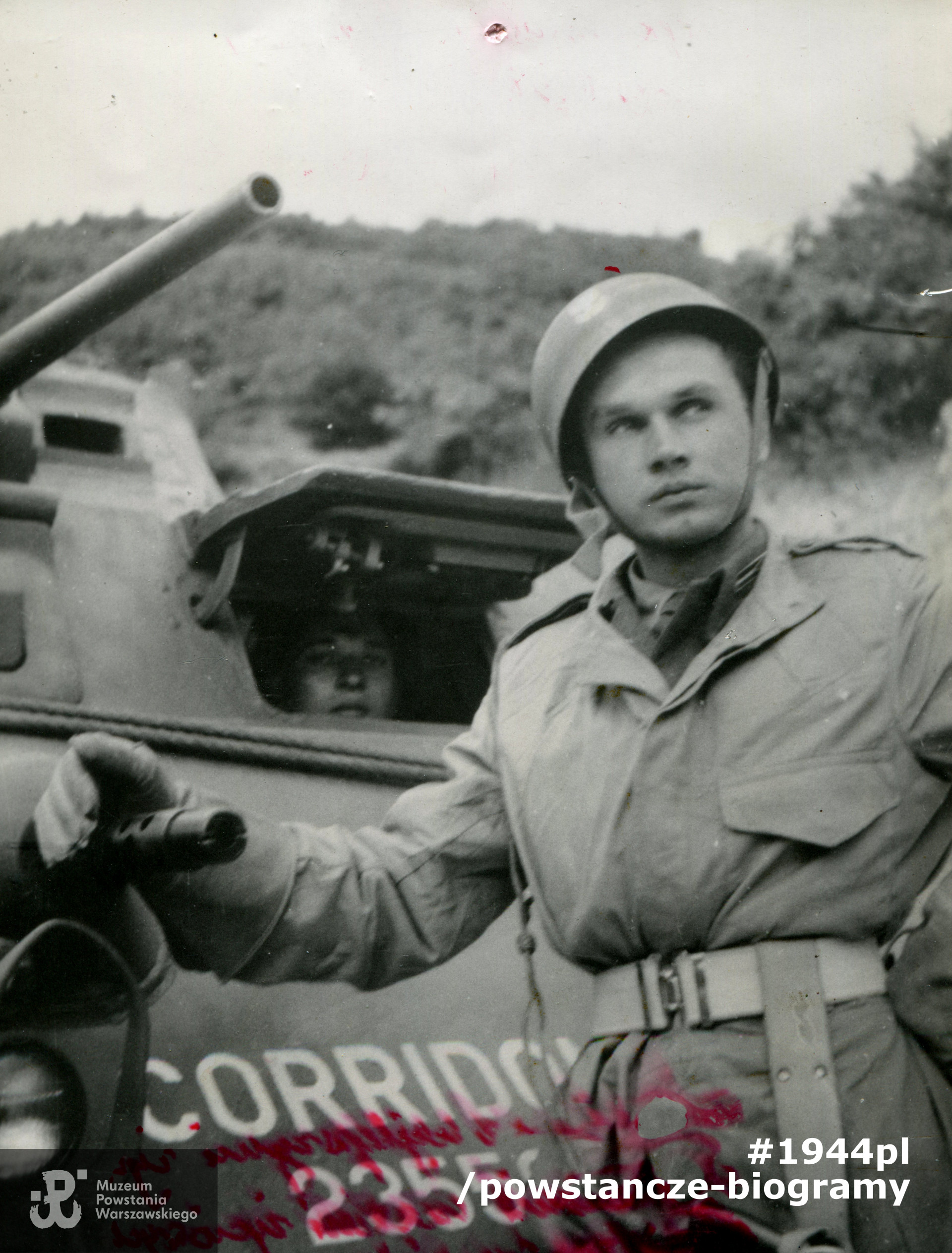 Skan: materiały do Słownika Biograficznego Uczestników Powstania Warszawskiego - Pokój Kombatanta, udostępnia p. Janina Jankowska