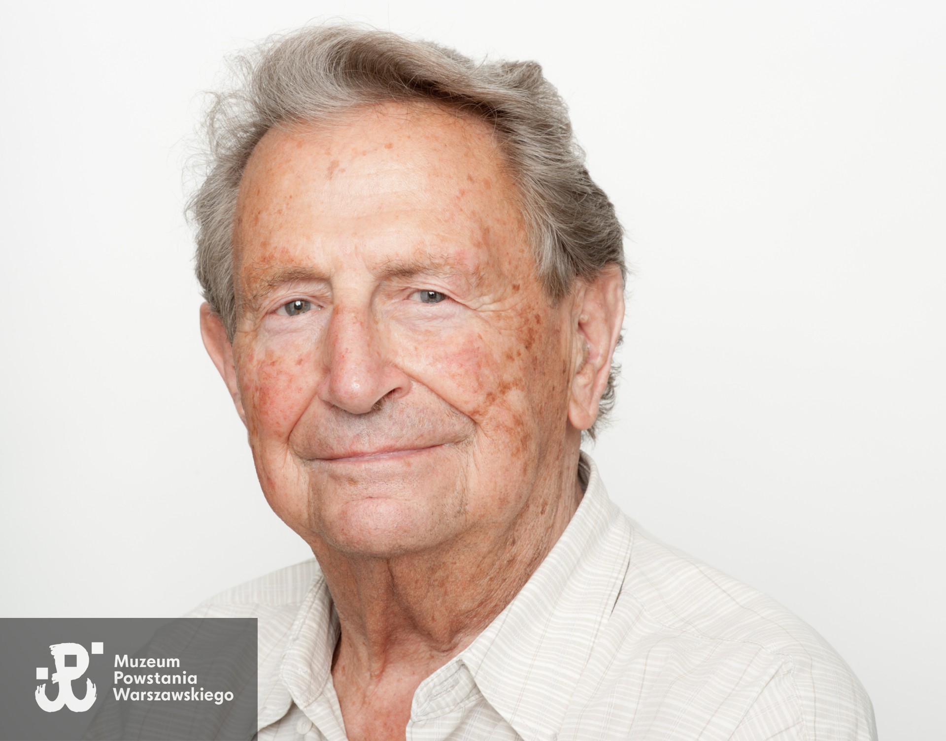 Stefan Tadeusz Meissner. Zdjęcie z serii portretów Powstańców Warszawskich wykonanych w ramach projektu "1944/70/2014" realizowanego przez grupę WWPHOTO dla uczczenia 70. rocznicy wybuchu Powstania Warszawskiego. Muzeum Powstania Warszawskiego, 22.07-04.08 2013.