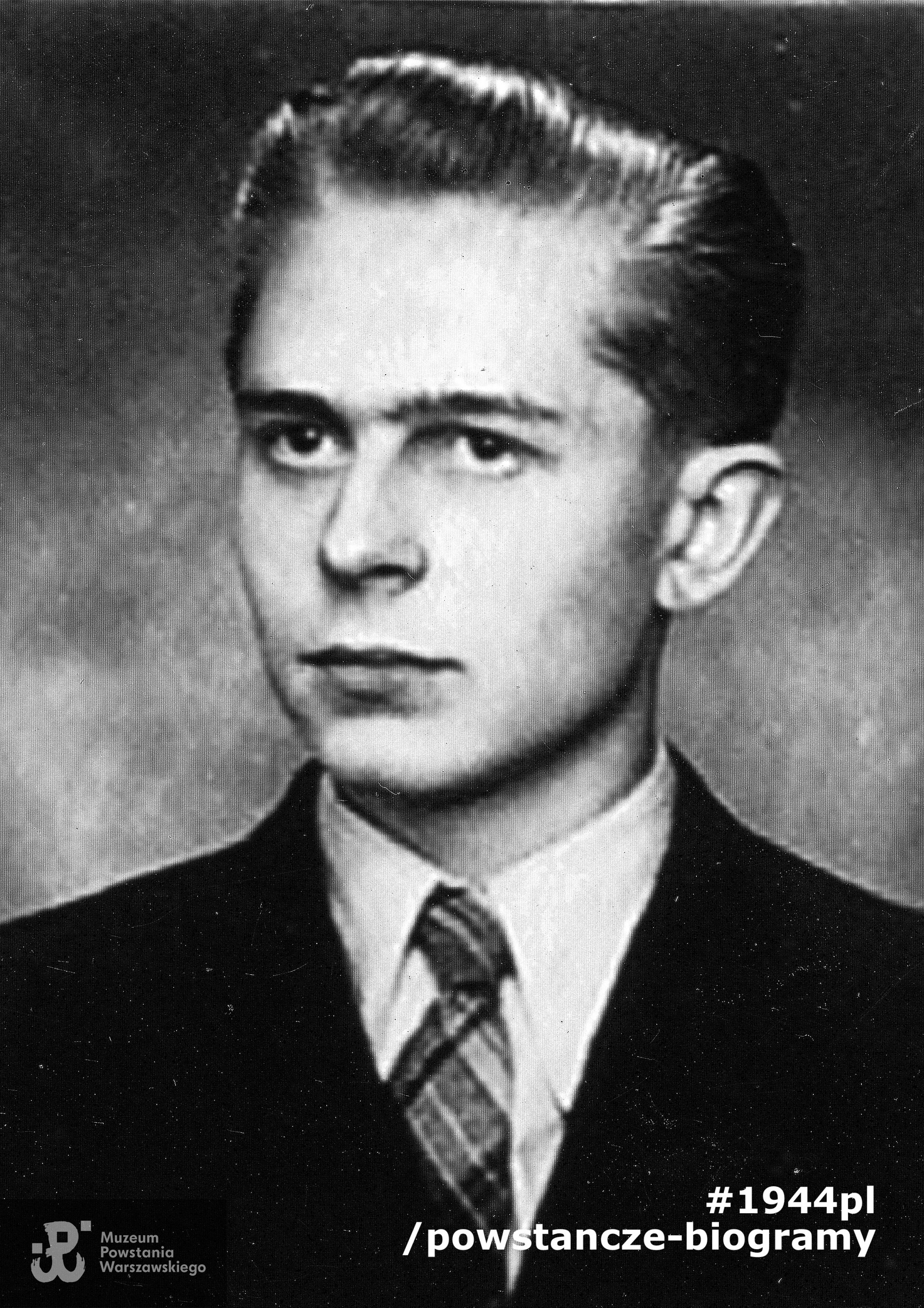 Zenon Tadeusz Piwecki "Maluśki".  Fot. materiały do Słownika Uczestników PW - zbiór WIEPW