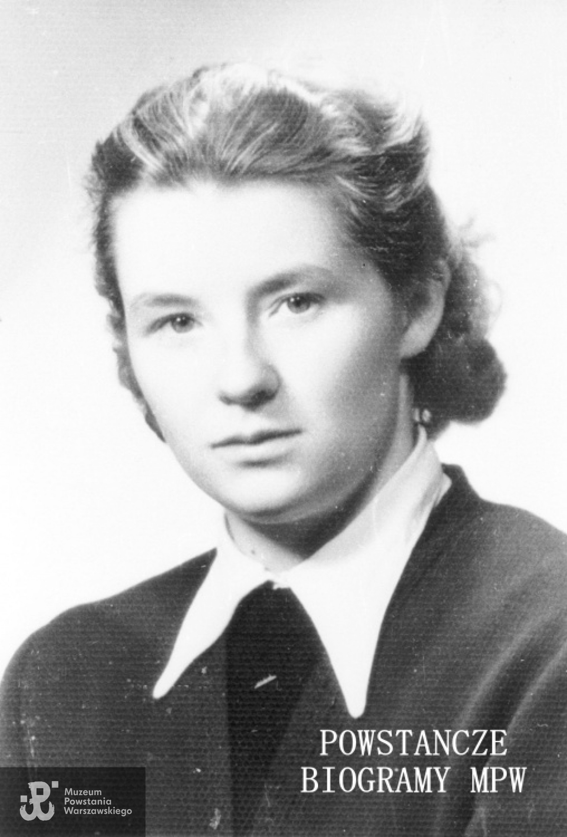 Milena Koiszewska, po mężu Martyńska. Fot. ze zbiorów Muzeum Powstania Warszawskiego, sygn. MPW-IH/3976