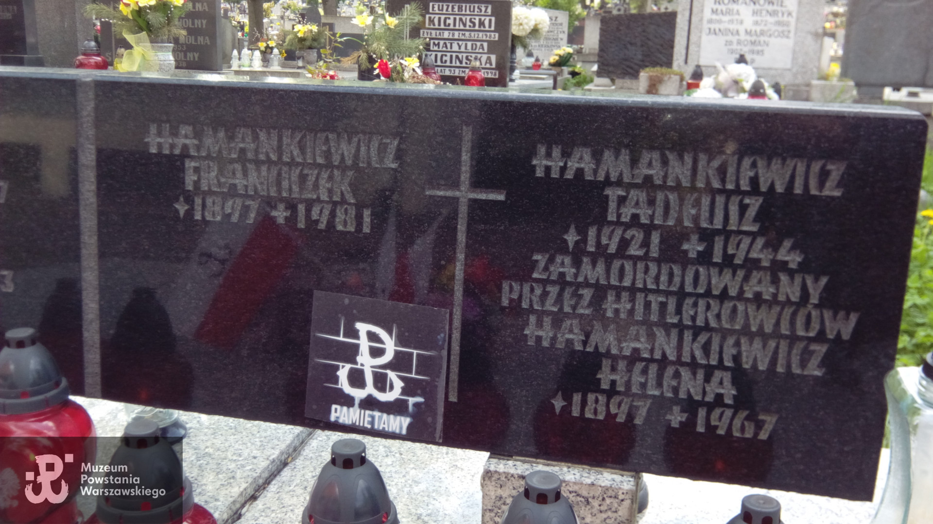 Mogiła na Cmentarzu Św. Tomasza w Sosnowcu. Fot. nadesłała p. Barbara Bańska