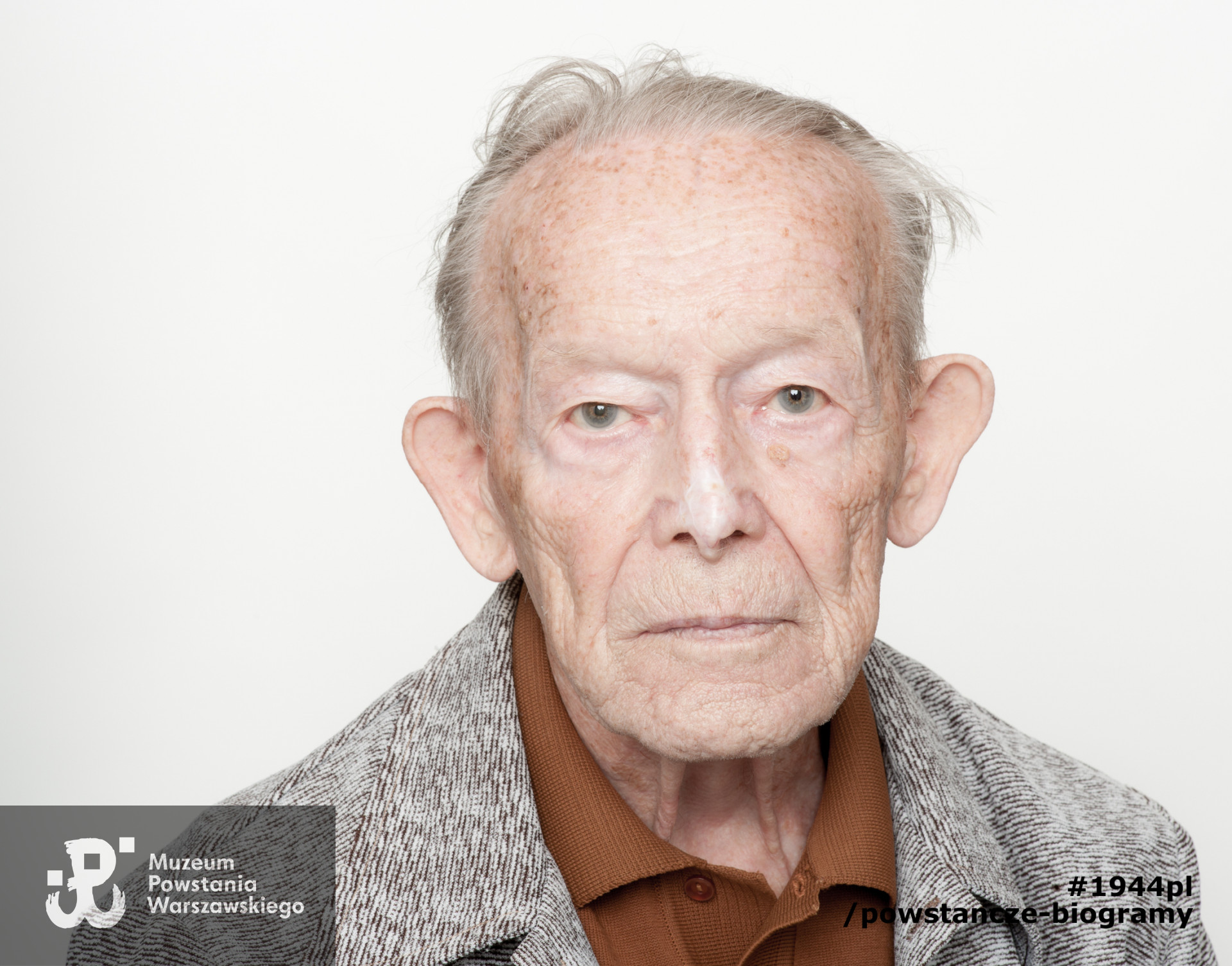 Zdjęcie z serii portretów Powstańców Warszawskich wykonanych w ramach projektu "1944/70/2014" realizowanego przez grupę WWPHOTO dla uczczenia 70. rocznicy wybuchu Powstania Warszawskiego. Muzeum Powstania Warszawskiego, 22.07-04.08 2013.