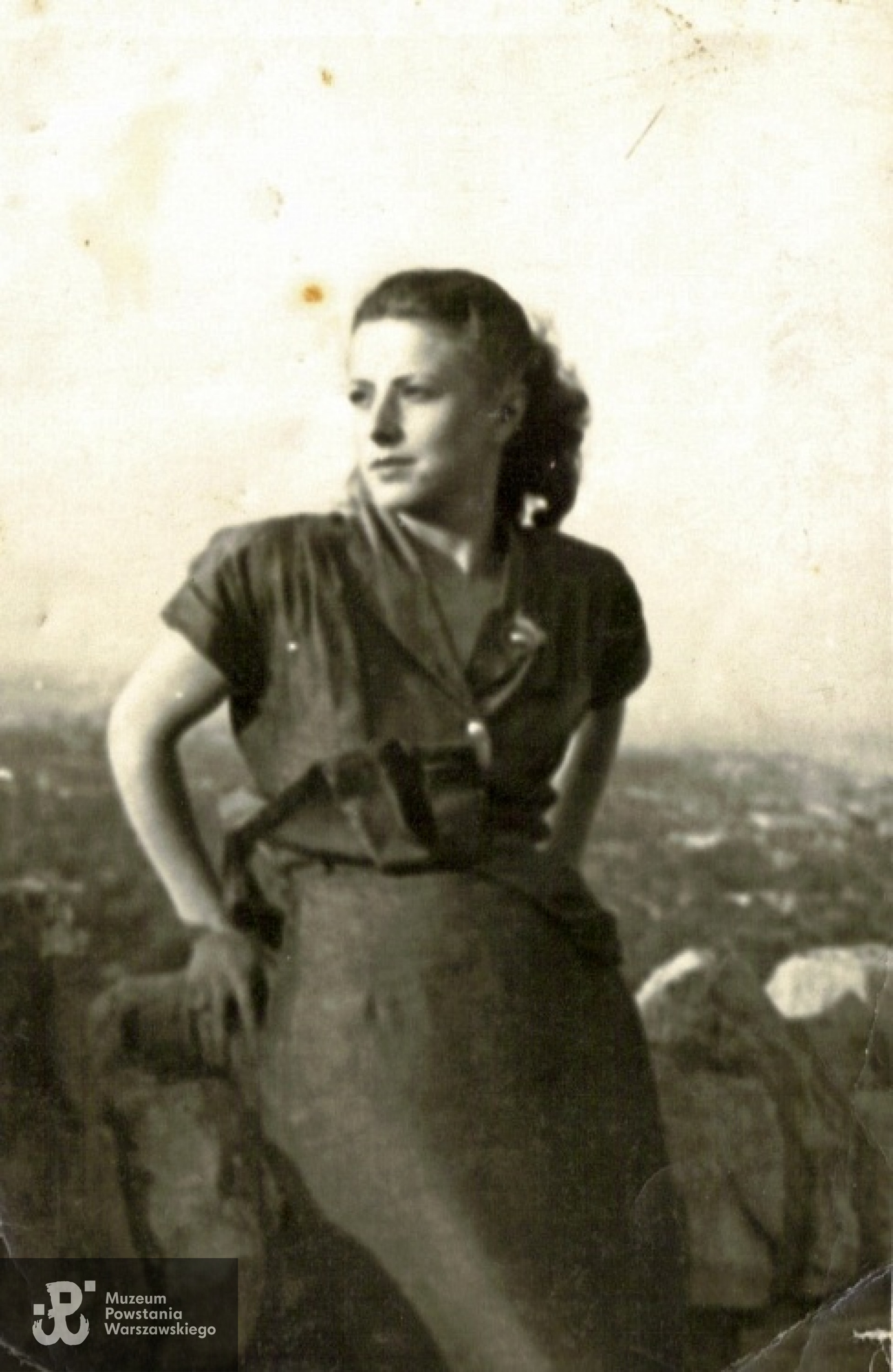 Krystyna Litwińska, Kanada, lata 40-te. Ze zbiorów rodzinnych Andrzeja Urbańca.