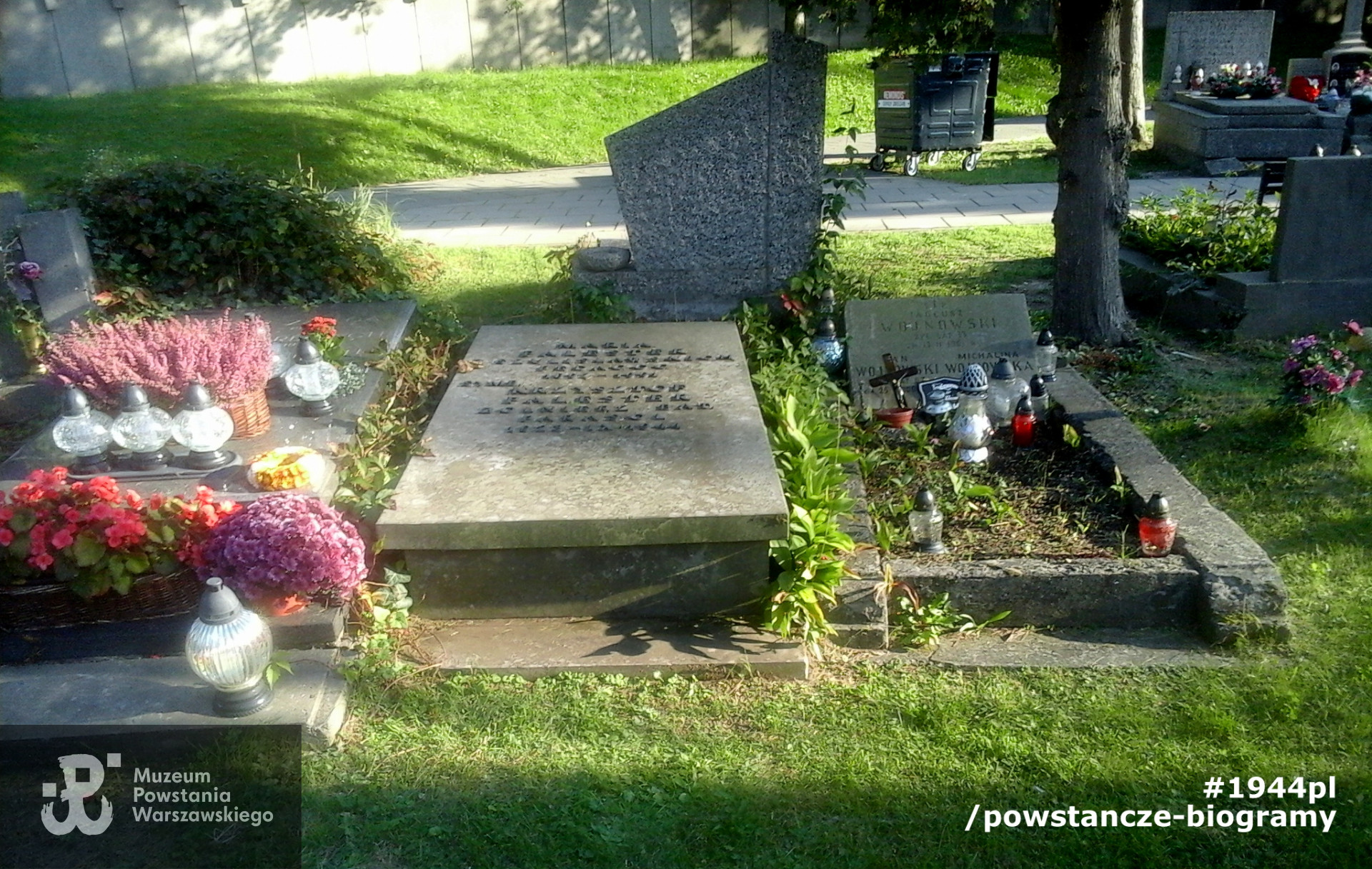 Cmentarz Wojskowy na Powązkach - kwatera K, rząd 6 A, grób 51. Fot. Remigiusz Stefani