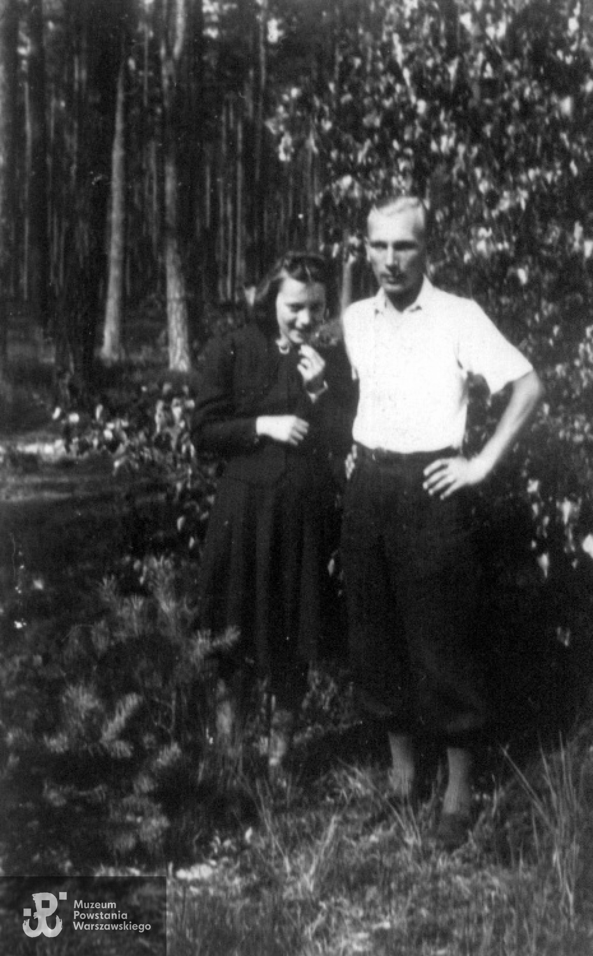 Zbigniew Max i Krystyna Krupska-Max, zdjęcie wykonane najprawdopodobniej tuż przed wojną. Fot. z archiwum rodzinnego Andrzeja Maxa.