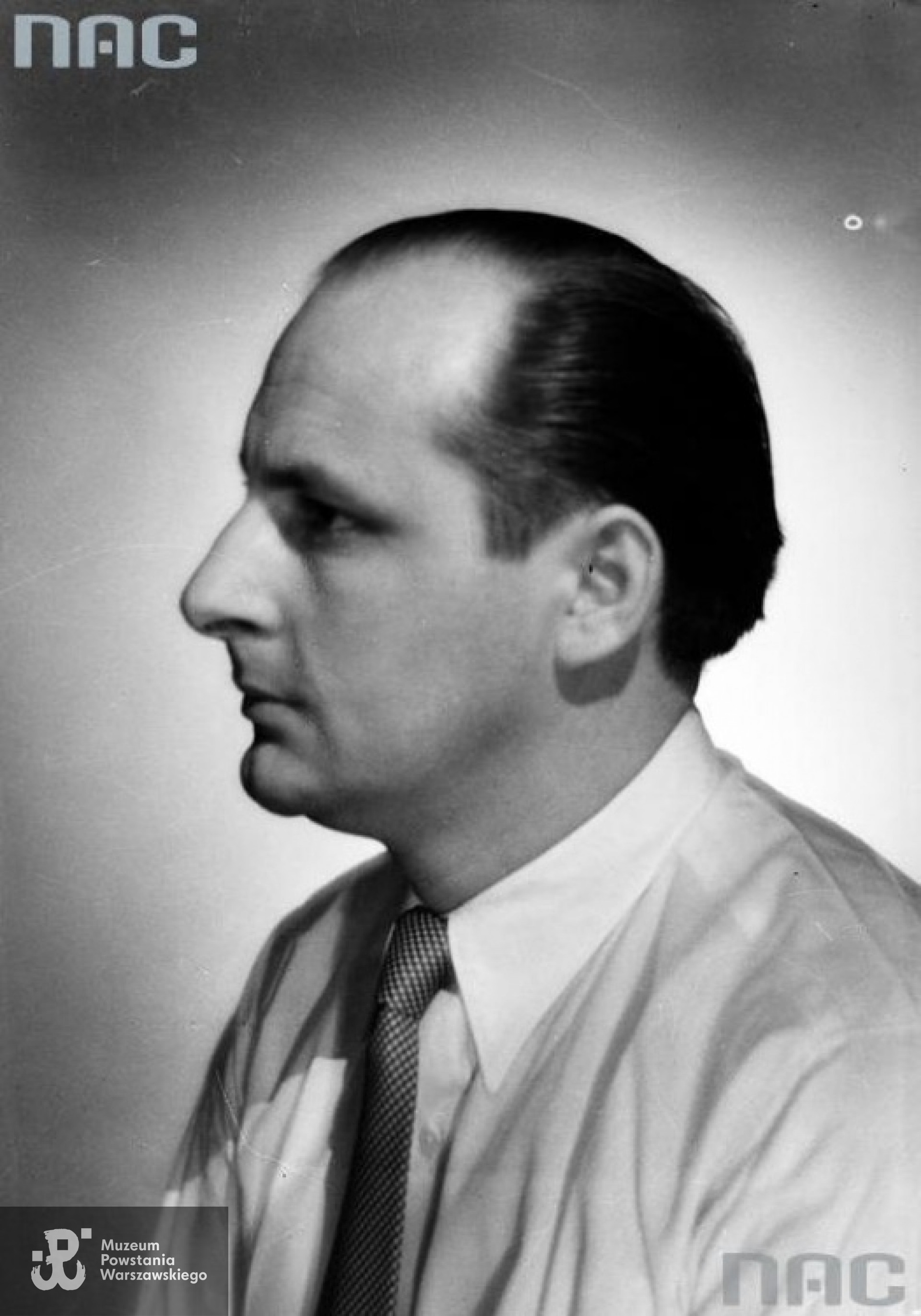 Zenon Wiktorczyk . Archiwum Fotograficzne Edwarda Hartwiga -  ze zbiorów NAC, sygn. 42-L-605-2 [ www.audiovis.nac.gov.pl ]