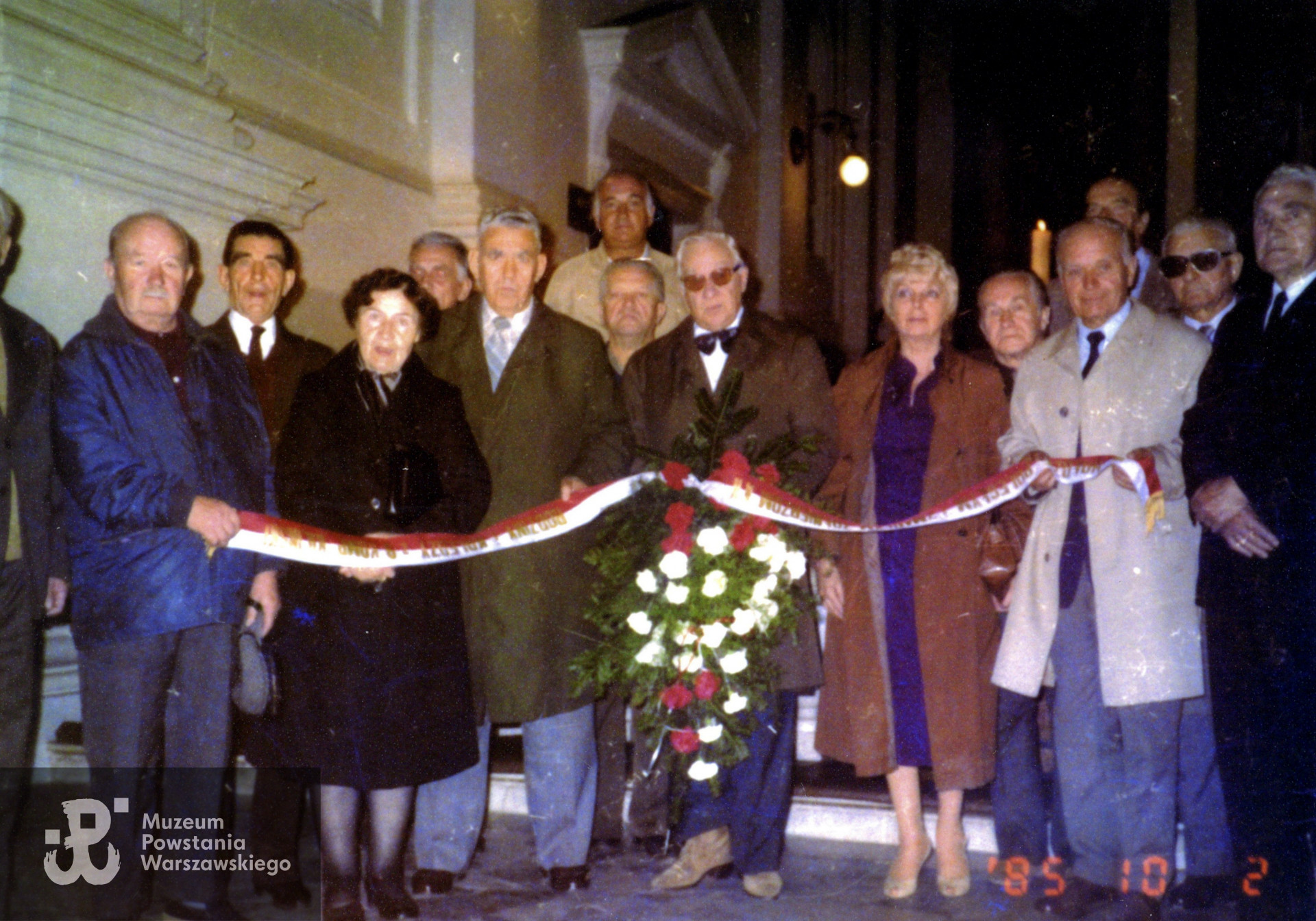  Spotkanie kombatanckie. Ze zbiorów rodzinnych. Do wykonania skanu udostępniły  Elżbieta i Jolanta Wolańczyk, wnuczki