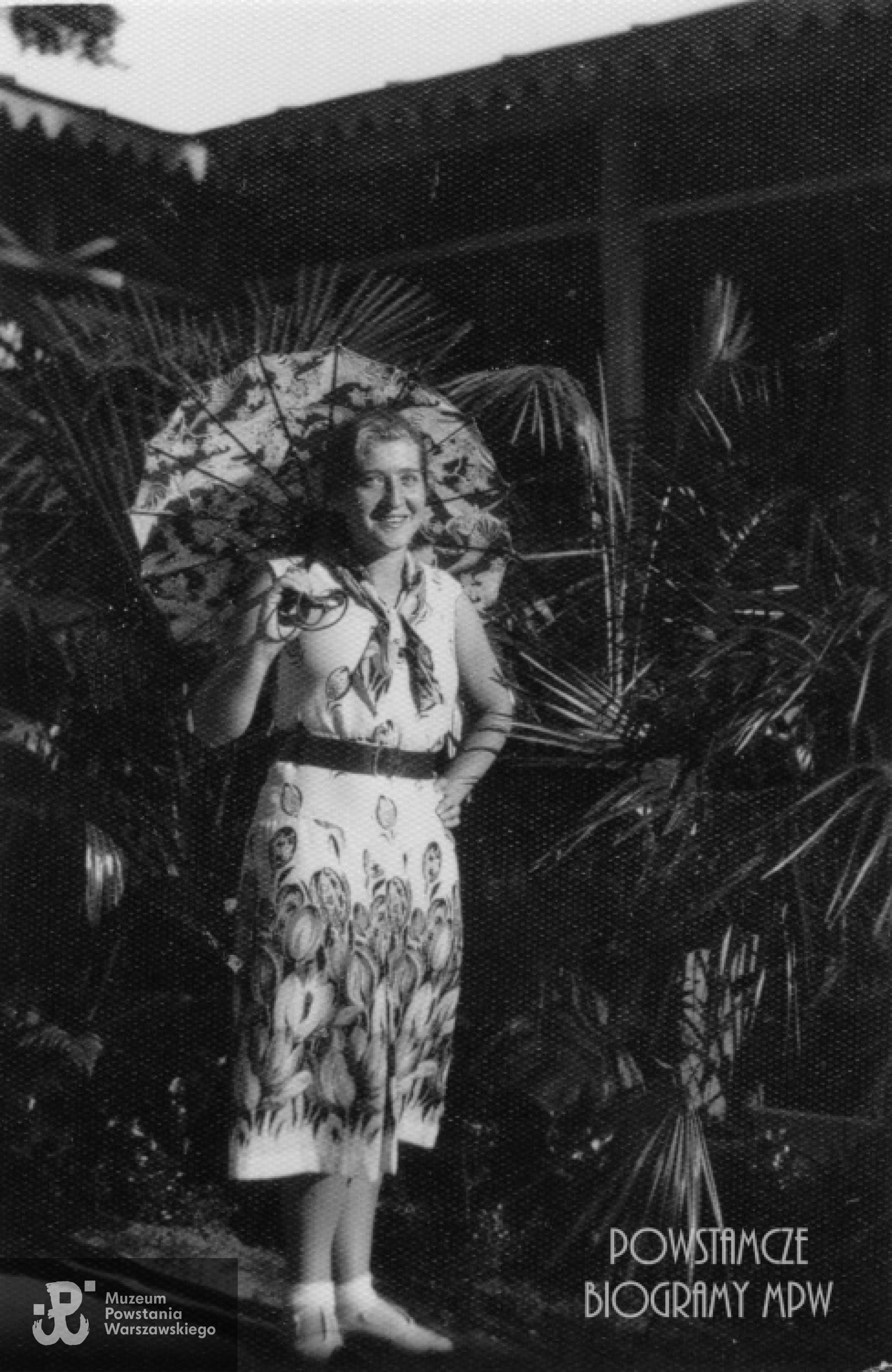 Władysława Marynowska ok. roku 1938. 