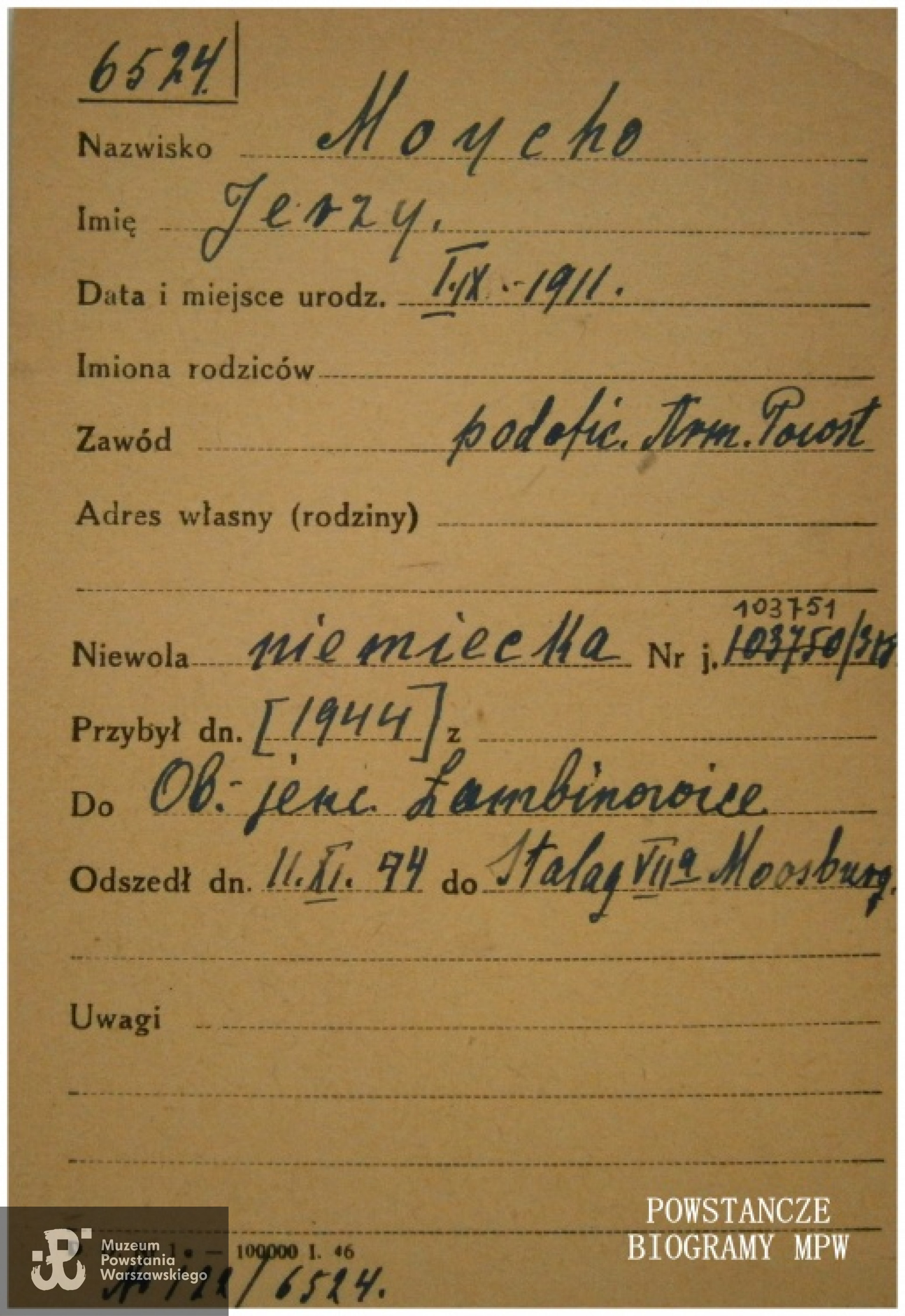 Ze zbiorów Polskiego Czerwonego Krzyża.