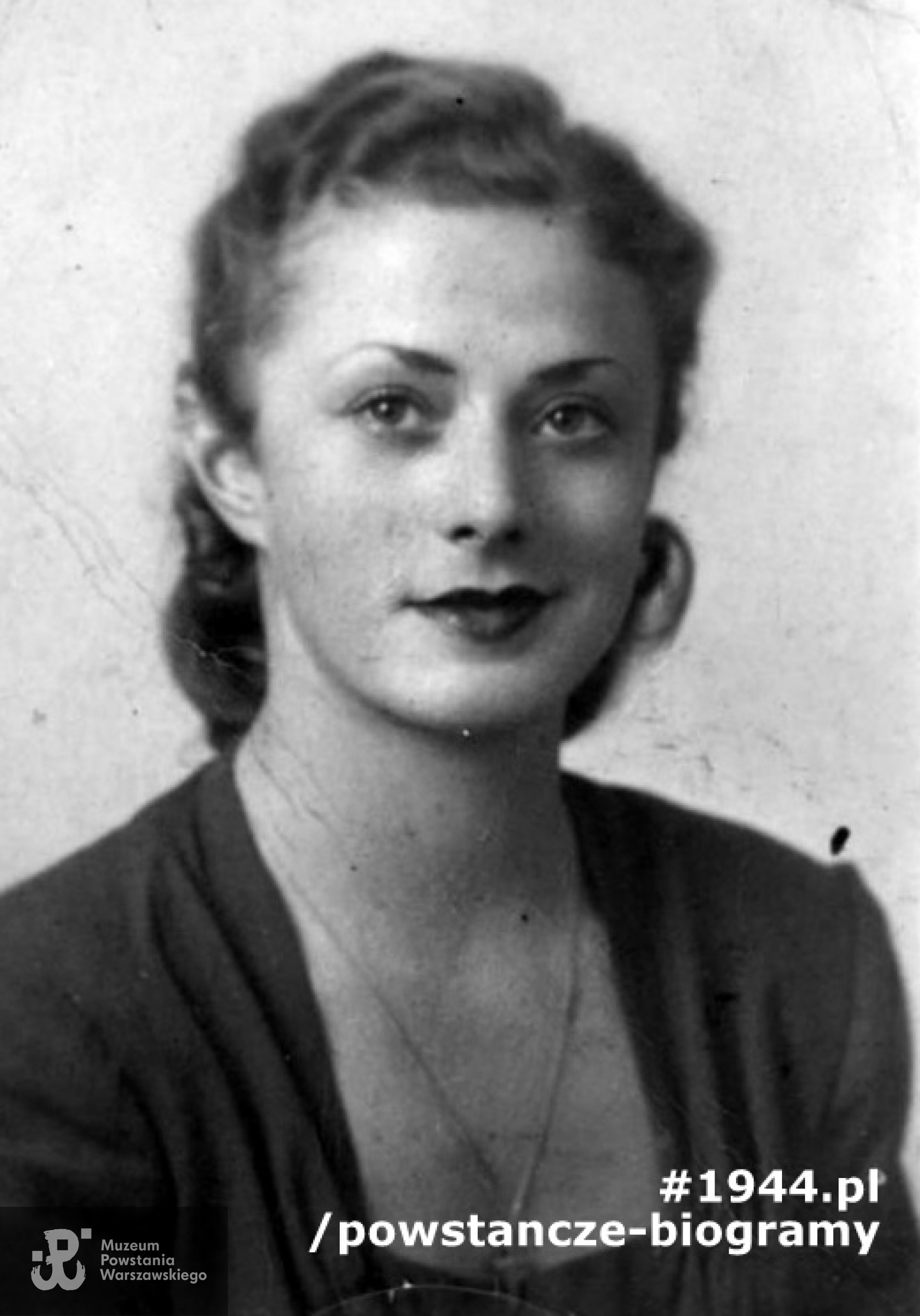 Krystyna Litwińska, 1946 rok. Archiwum rodzinne Joe Sobolewskiego.