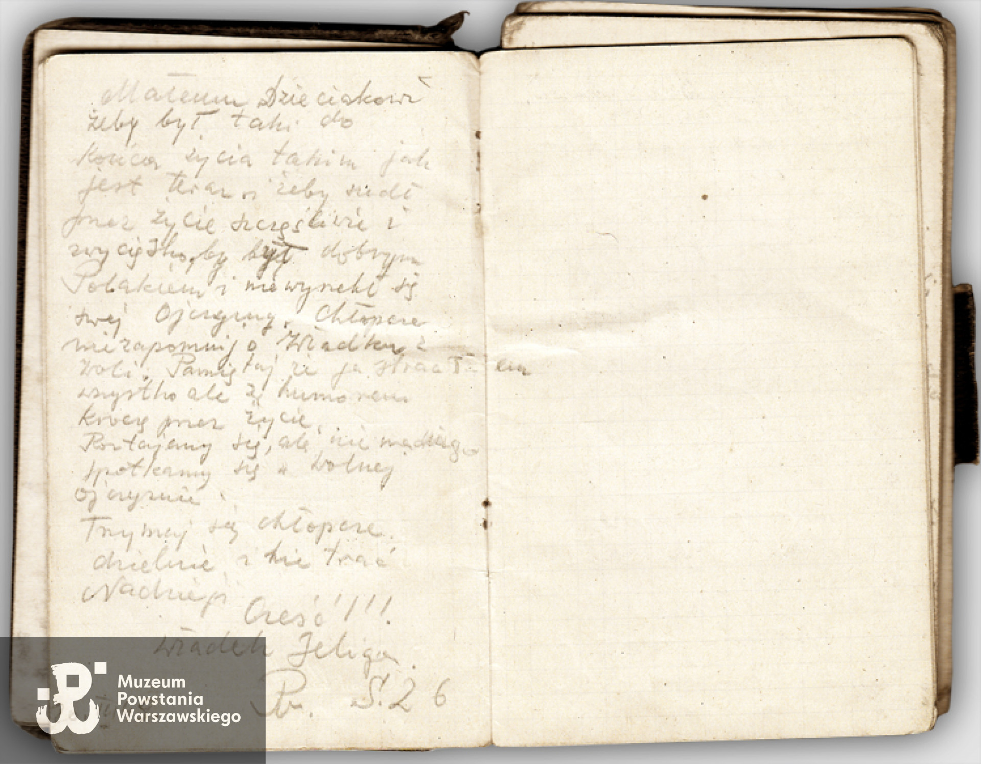 Wpisy kolegów z ocalałego pamiętnika z obozu w Elbingerode