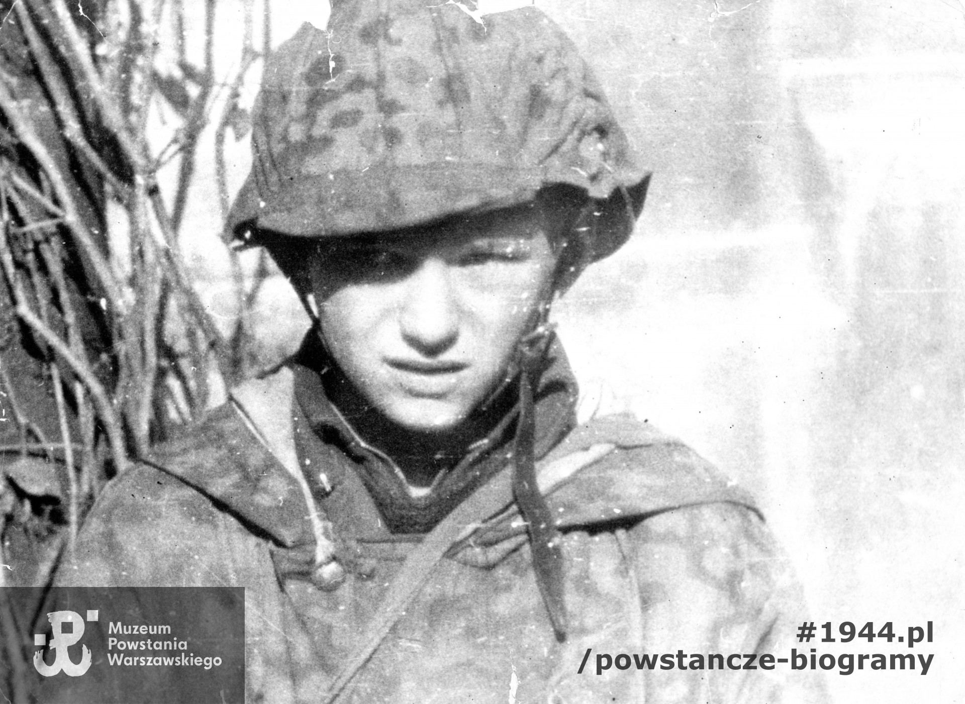 Józef Domagało ps. "Ziutek" (1931-1945). Fot. ze zbiorów Muzeum Powstania Warszawskiego, sygn.  P/2116, dar brata, p. Eugeniusza Domagało