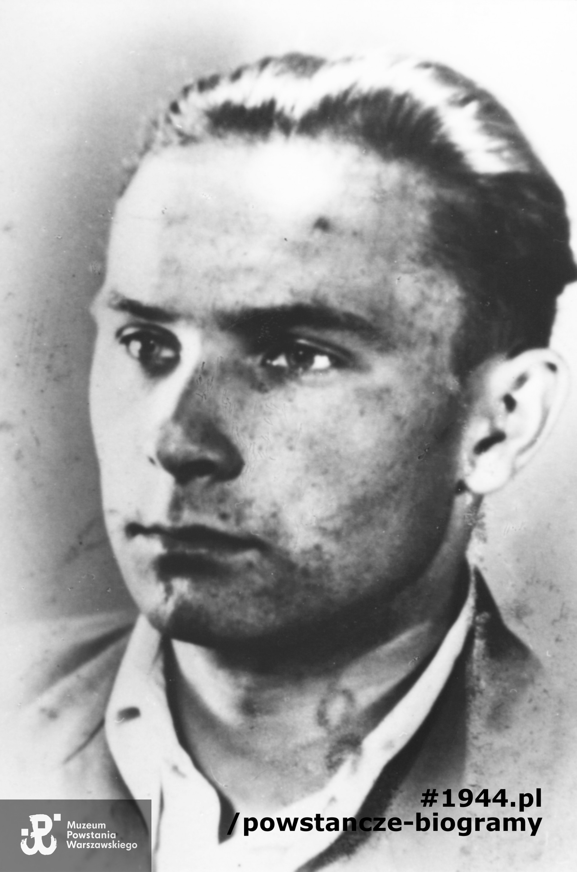 Romuald Antoni Krzemiński ps. "Krępy" (1924-1944). Romuald Antoni Krzemiński ps. "Krępy". Fot. ze zbiorów Muzeum Powstania Warszawskiego, sygn. P/8717