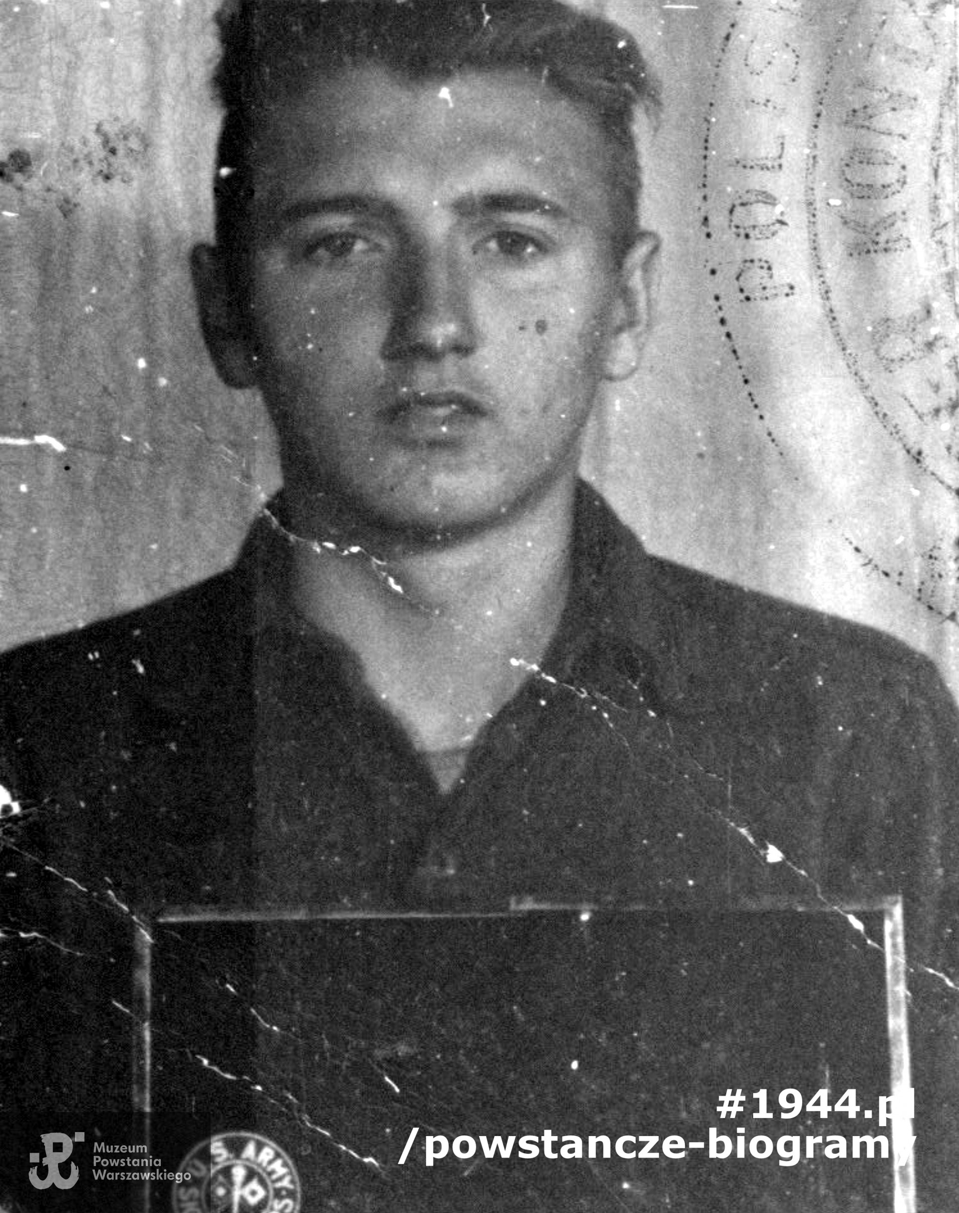 st. strzelec Stanisław Jerzy Biskupski (Jurek Biskupski) - 1928-2018. Fot. z archiwum rodzinnego syna, p. Krzysztofa Biskupskiego