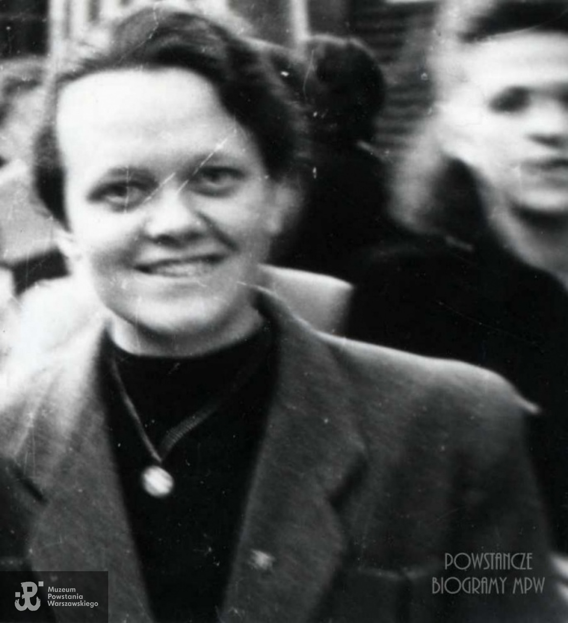 Janina Julia Piaskowska  ps. "Agnieszka". Zdjęcie wykonane w latach 50-tych. Fot. z archiwum rodzinnego Doroty Zolich.