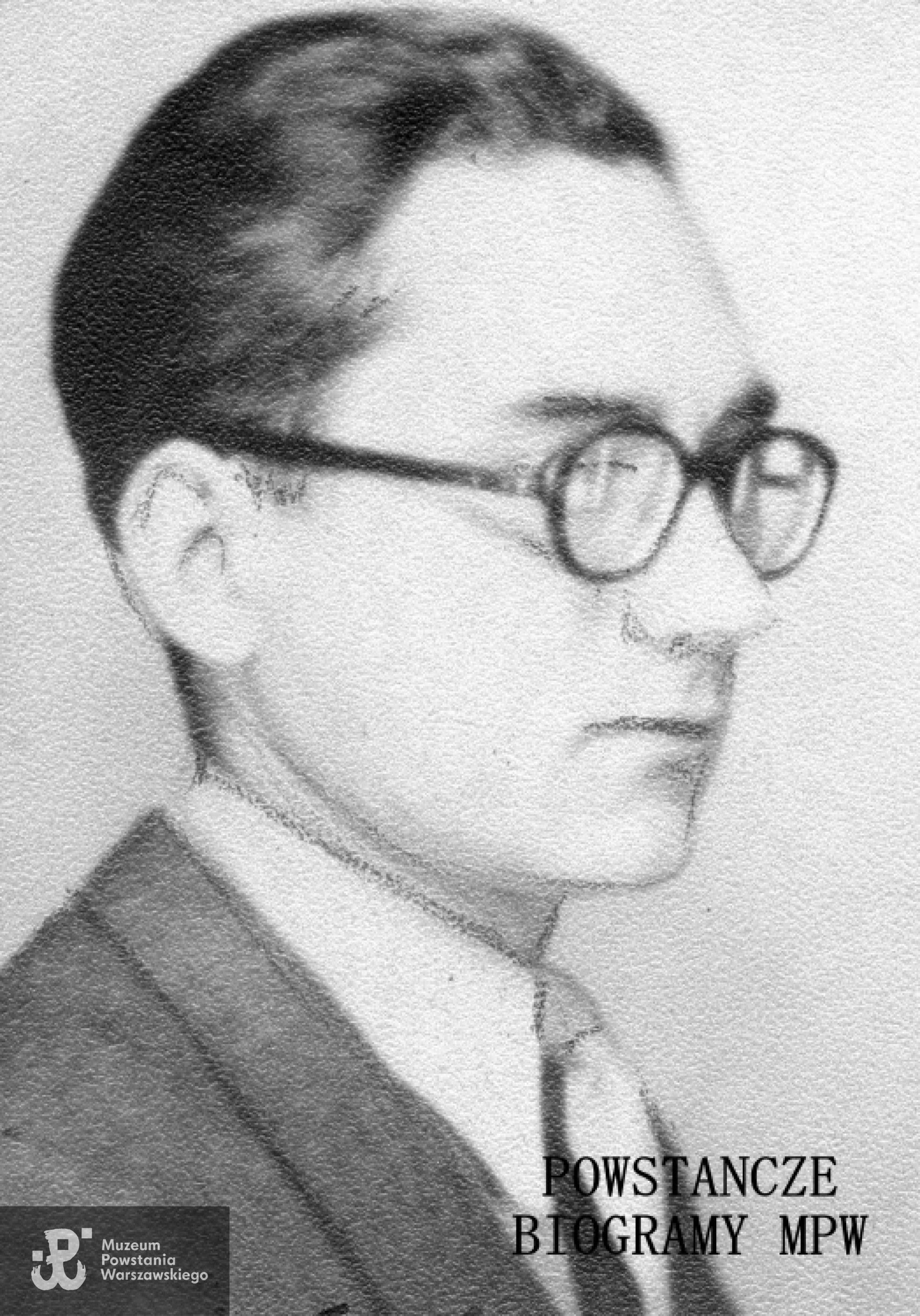 ppor. Leszek Jan Wójcicki "Leszek", "Jeleń" (1923-2015). Fot. AR MPW