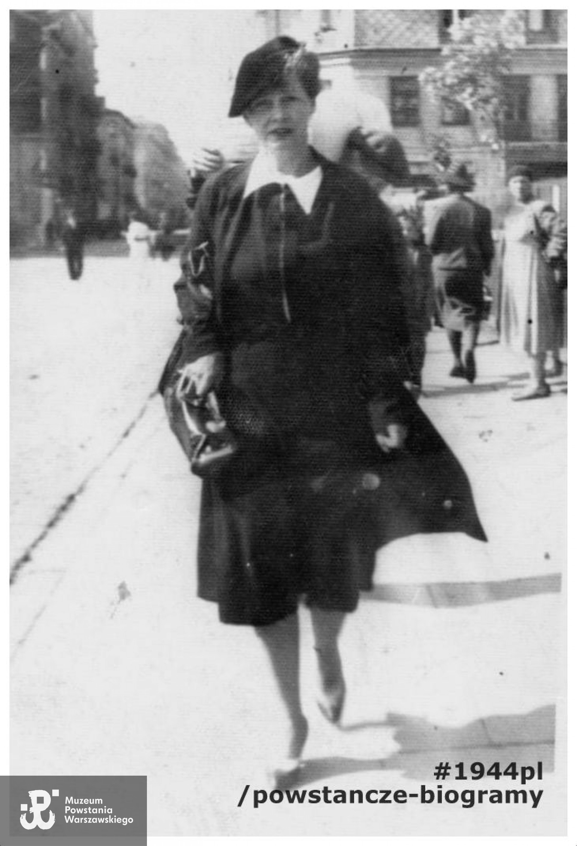 Agata Robińska z domu Michelson "Janowa" (1897-1973). Fot. ze zbiorów rodzinnych p. Elżbiety Zajączkowskiej