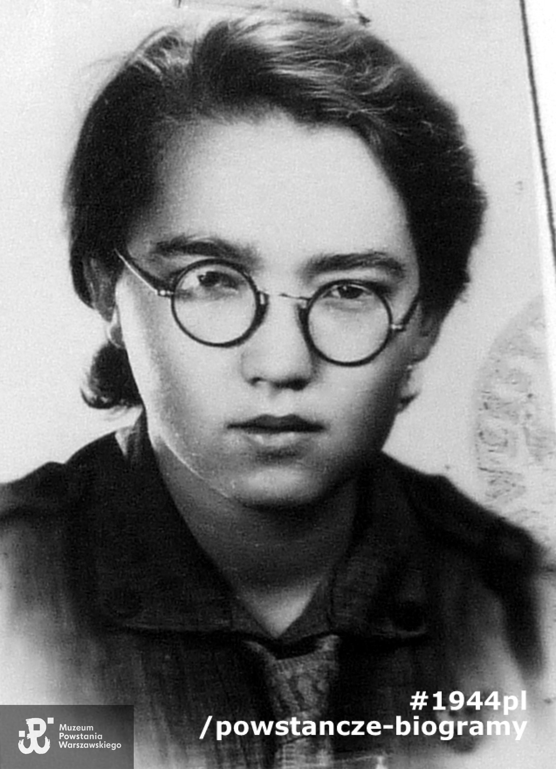 Basia Cabalska - właśc. Maria Barbara Cabalska "Buk" (1927-2020). Fot. materiały do Słownika Uczestników PW