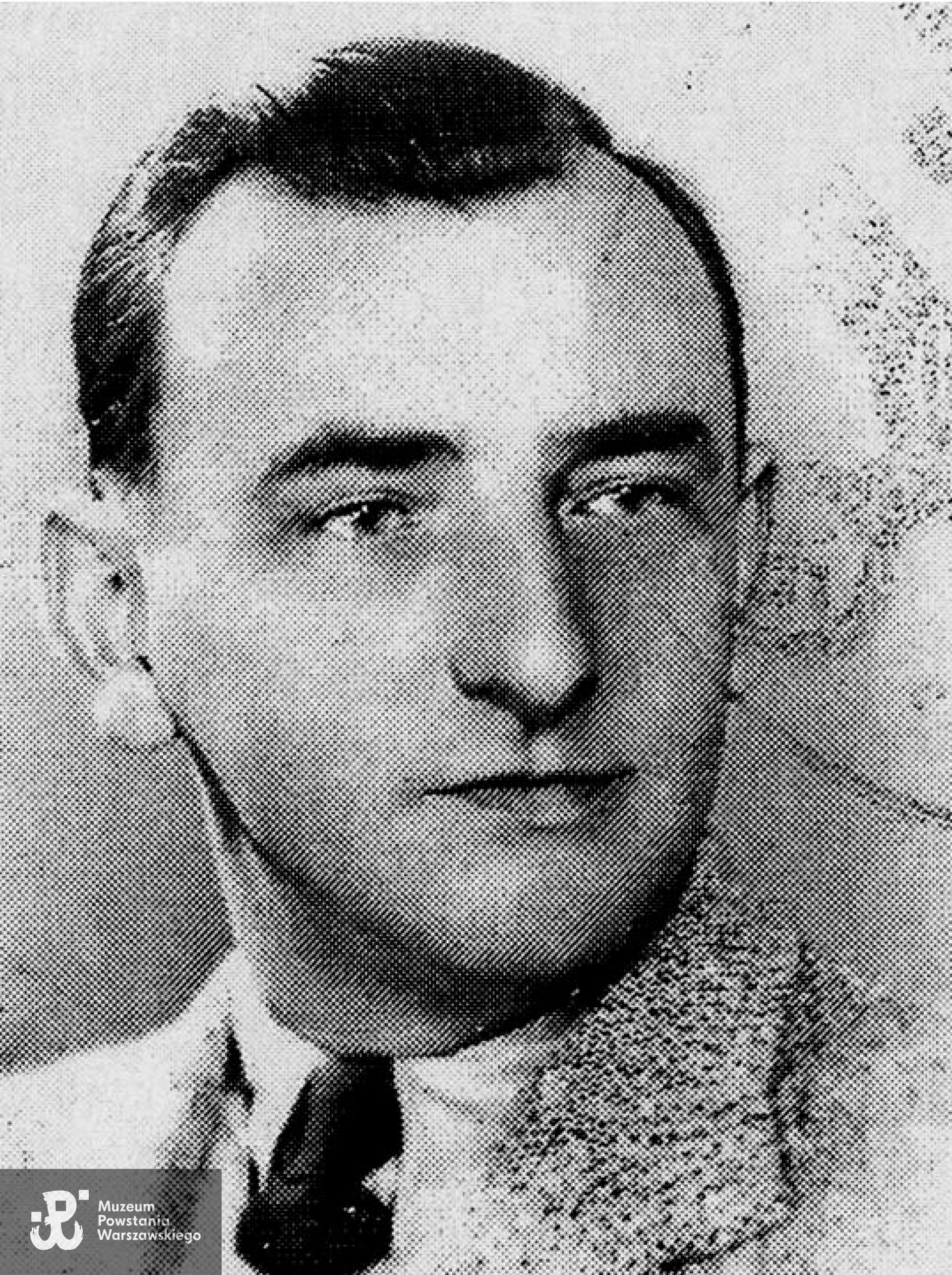 Jerzy Kamler, zdjęcie z Kennkarty, Warszawa - 1944 r.