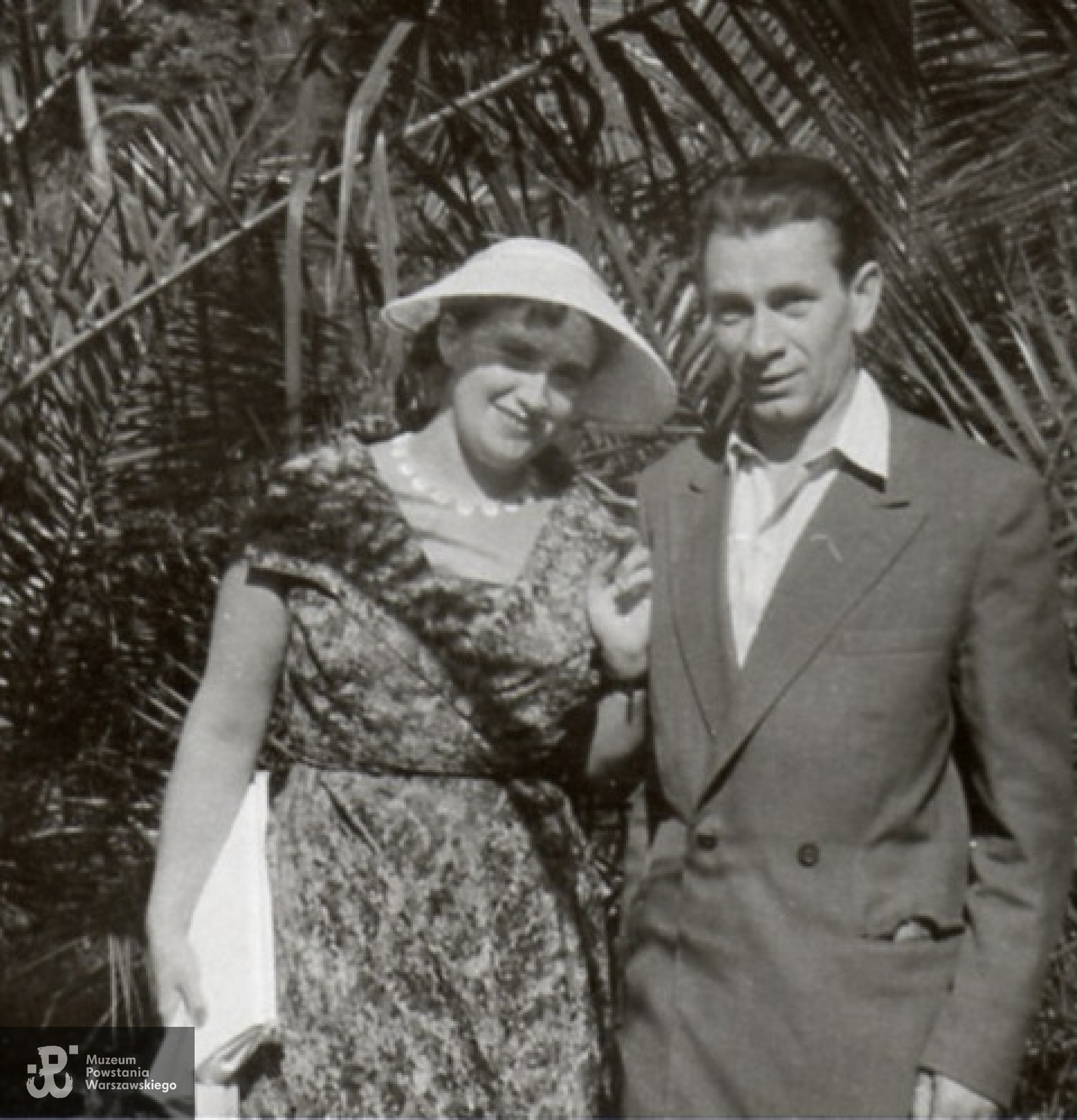 Leonard Słomczyński z żoną Hanną. Archiwum 2. HBAP "Żbik"/ Jan Wawszczyk