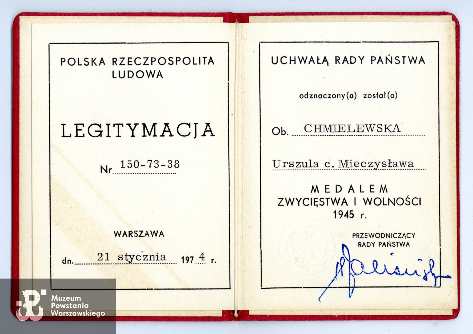  Zbiory rodzinne Marka i Marcina Chmielewskich, skan wykonano w Muzeum Powstania Warszawskiego (11/2025)