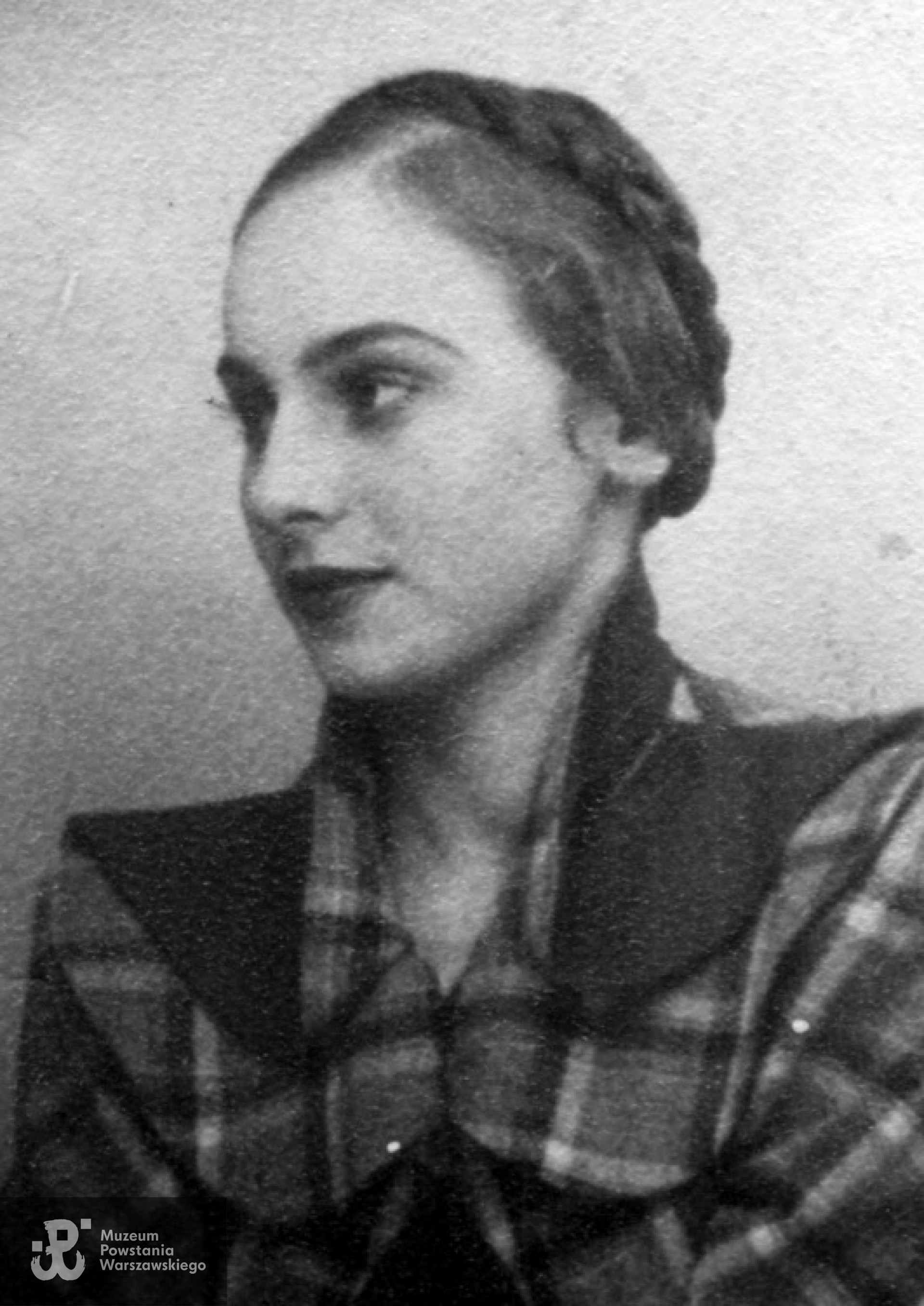 Zofia Głodkiewicz przed 1939. Zdjęcie ze zbiorów J. Trylińskiego
