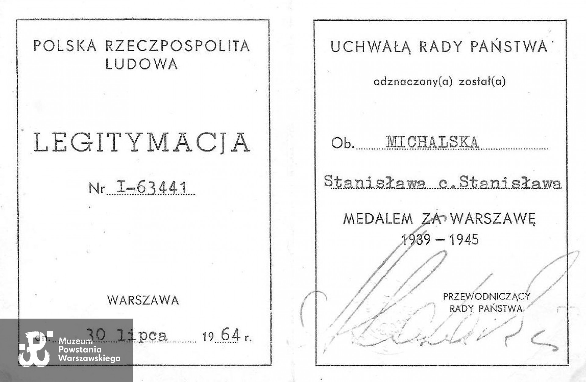 Z archiwum rodzinnego córki, p. Jolanty Gwardeckiej