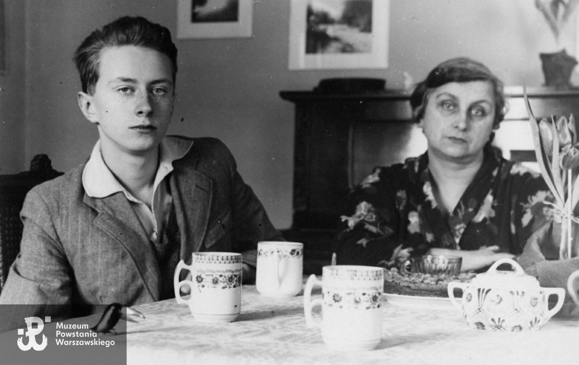 Kazimierz z matką Małgorzatą - lata okupacji