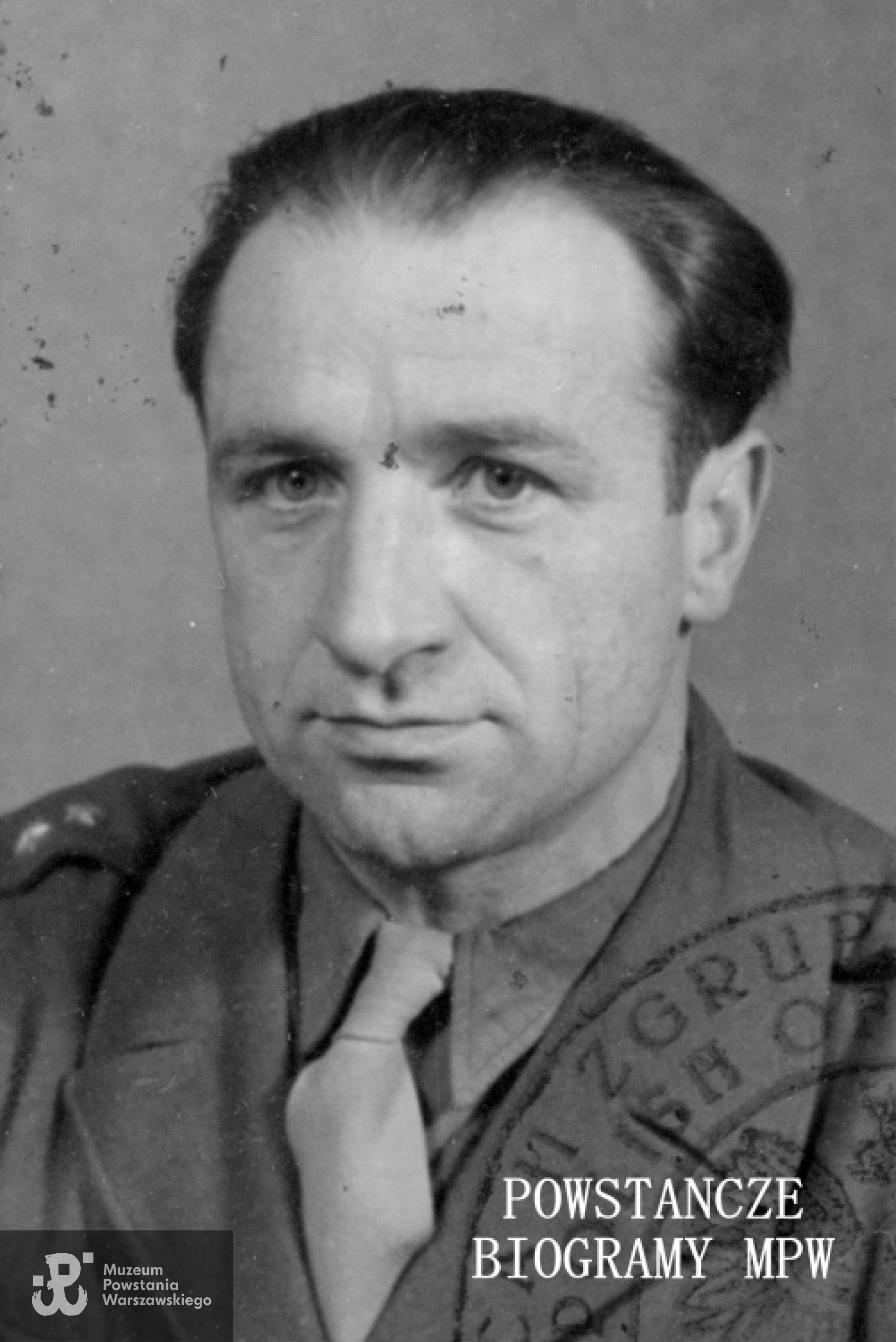 Zdjęcie po wyzwoleniu z niewoli niemieckiej - w mundurze żołnierza PSZ. Ze zbiorów Muzeum Powstania Warszawskiego, sygn. P/5450