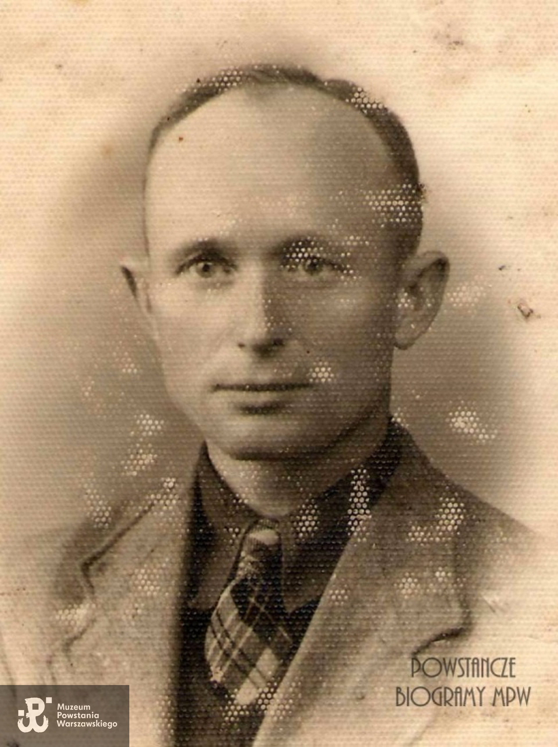 Edward Dedek ps."Szach-Mat". Fot.  z archiwum  Zygmunta Piotrowskiego